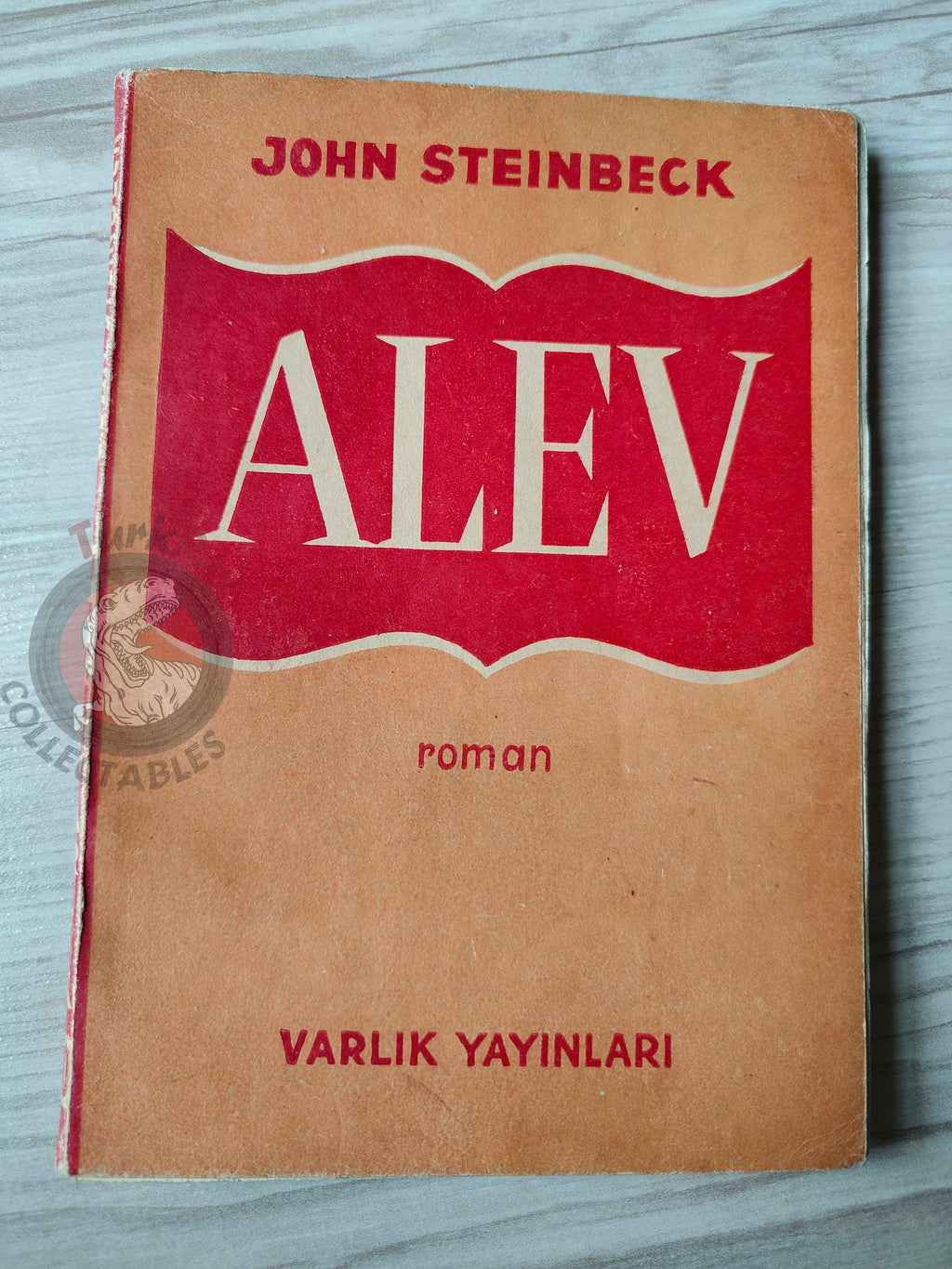 John Steinbeck – Burning Bright 1951 1st Turkish Book Turkey