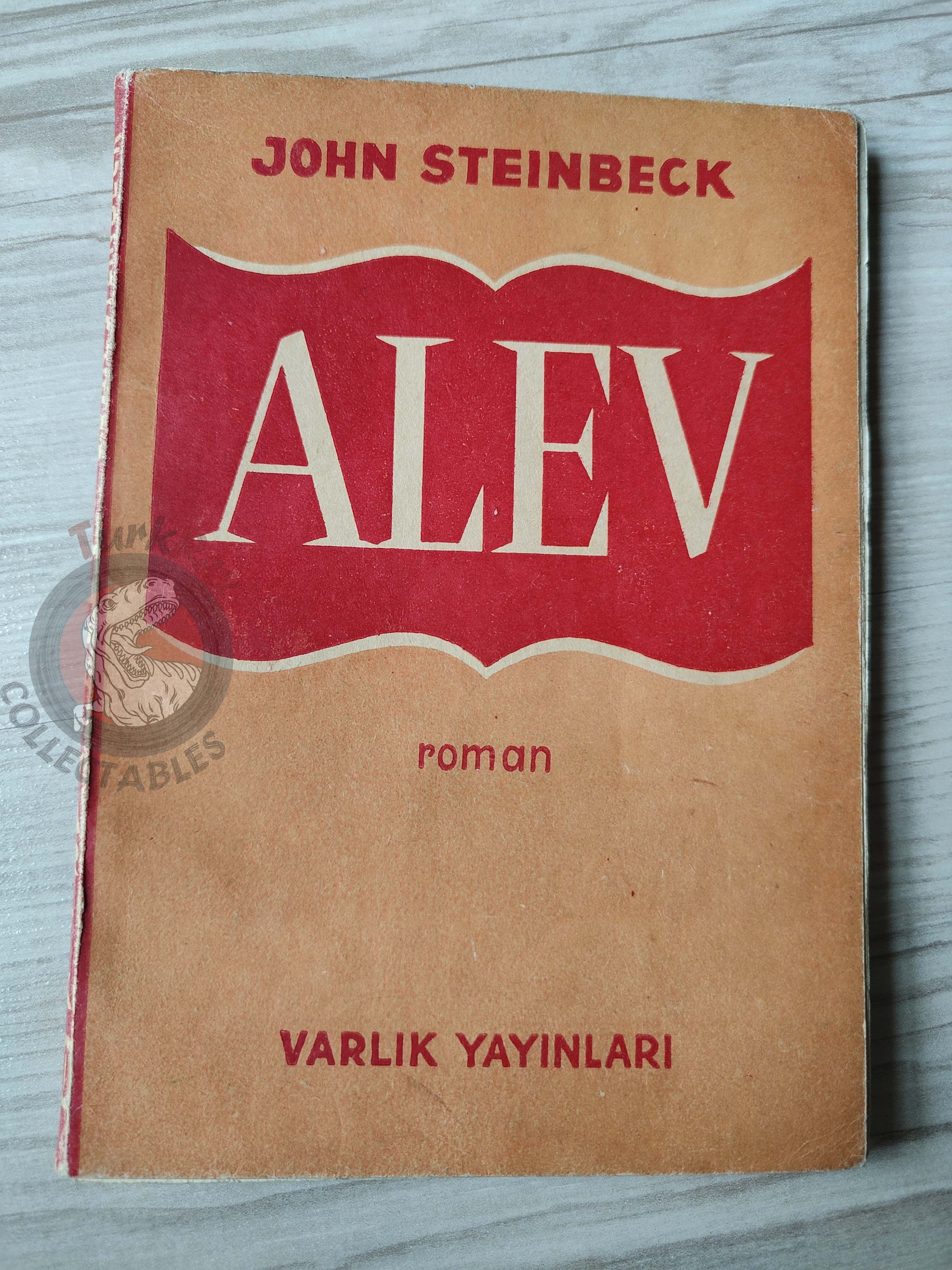John Steinbeck – Burning Bright 1951 1st Turkish Book Turkey