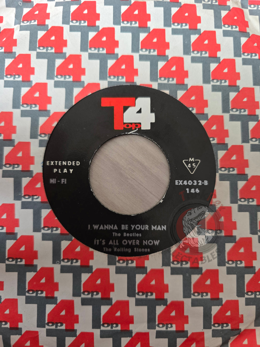 The Beatles / The Rolling Stones / Nini Rosso 7" Iran Pressing Vinyl Iranian Edition