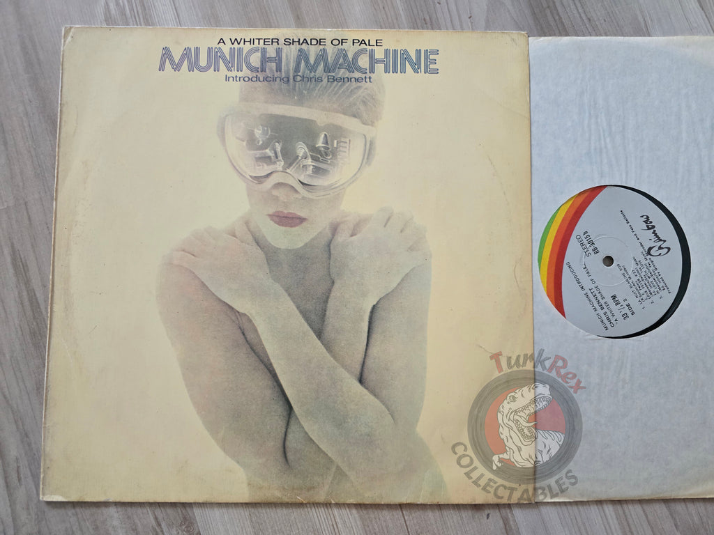 Munich Machine Introducing Chris Bennett – A Whiter Shade Of Pale Turkish Pressing Vinyl Turkey Edition