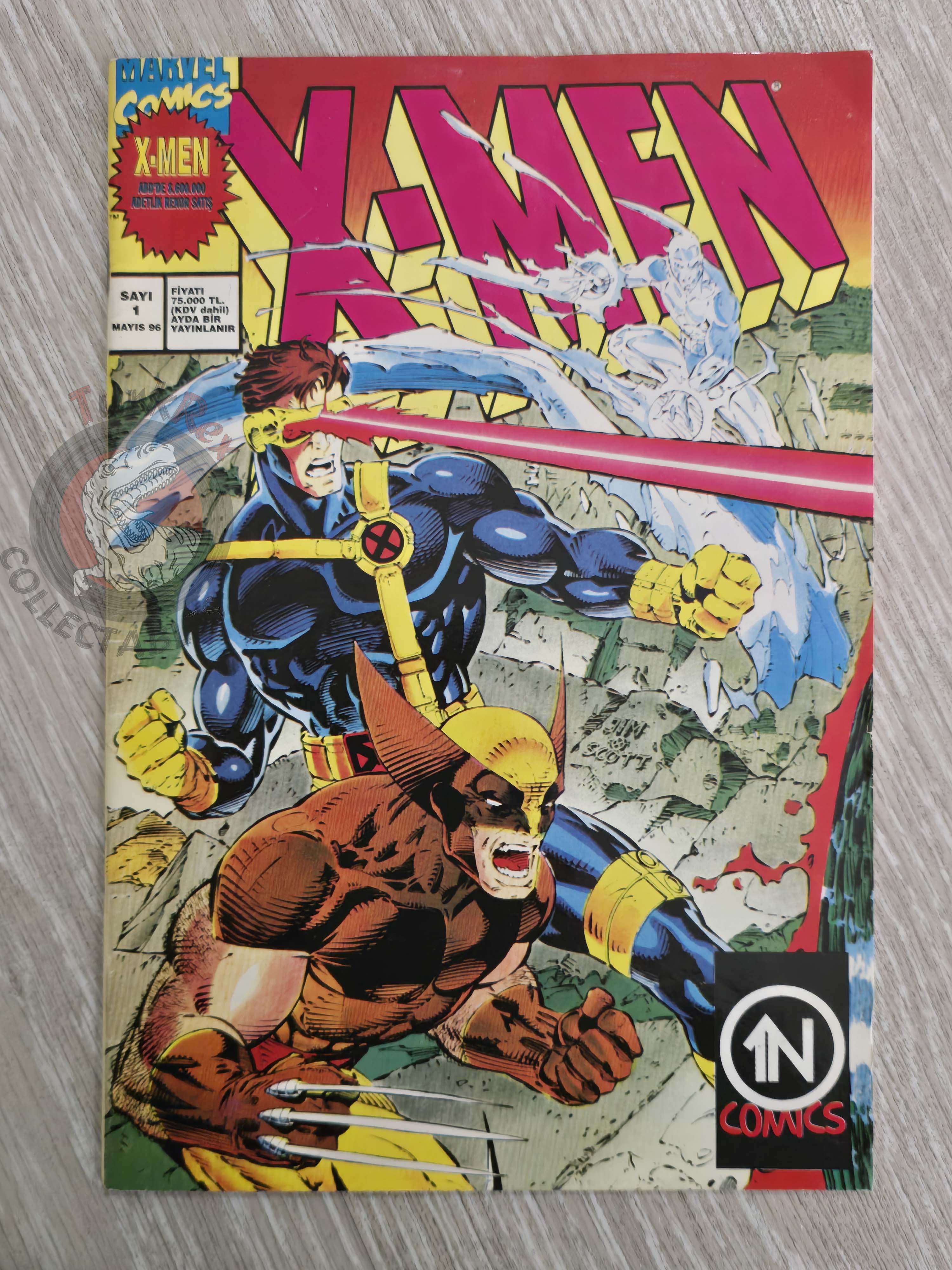 X-Men #1 1996 Turkish Comic Turkey 1991 series