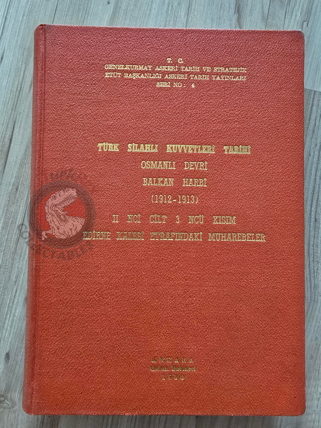 Balkan War Battles Around the Edirne Fortress 1980 Turkish Book Military Ottoman Empire Maps