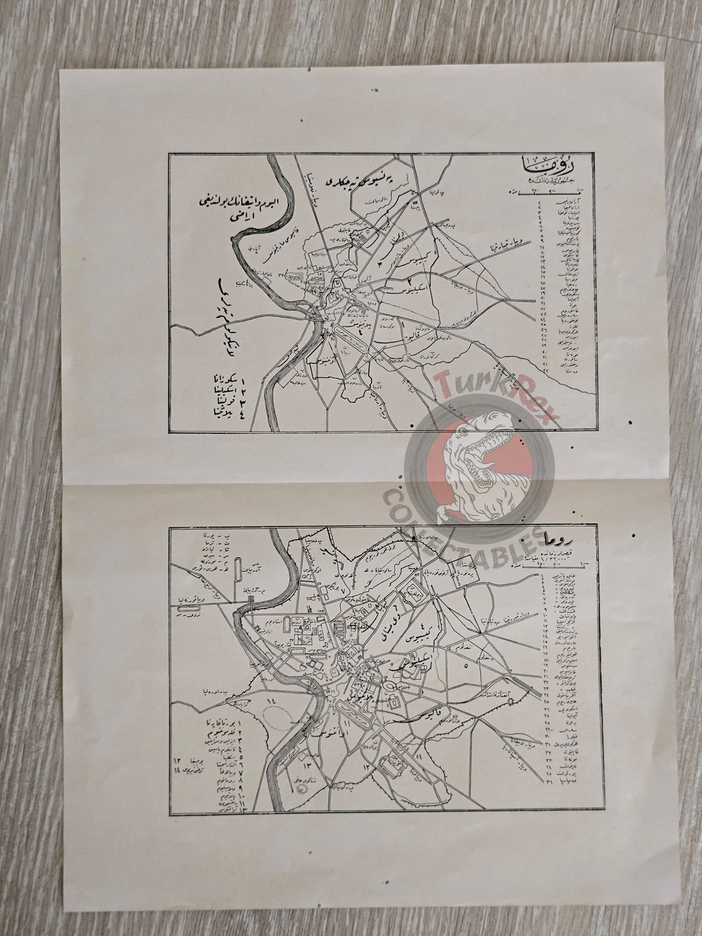Ottoman 1900s Rome Map Republican and Imperial Periods Italy Empire