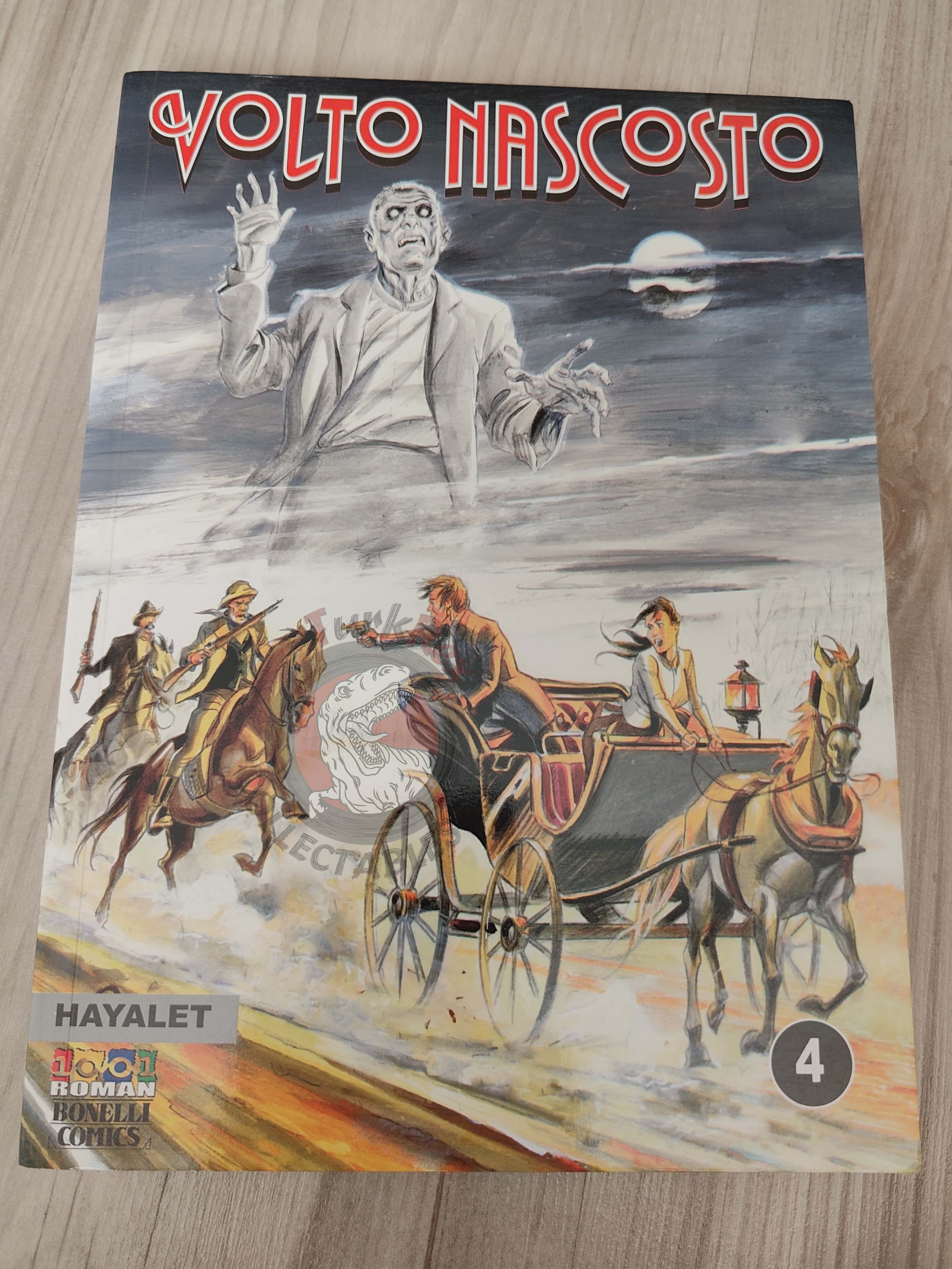 Volto Nascosto Vol #4 Il fantasma Turkish Comic Turkey Bonelli #7 #8