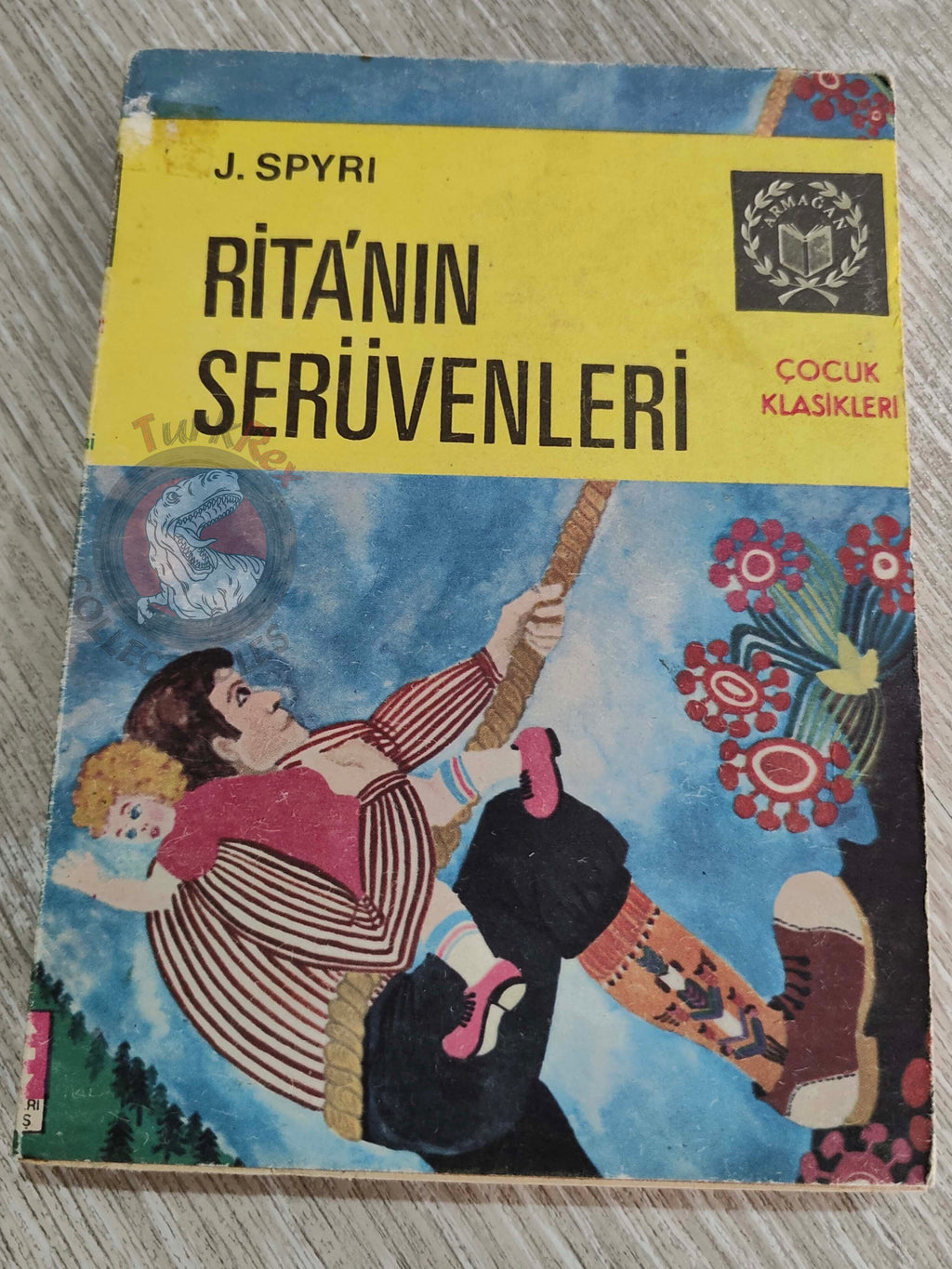 Johanna Spyri – Little Miss Grasshopper 1970s Turkish Book Turkey Illustrated