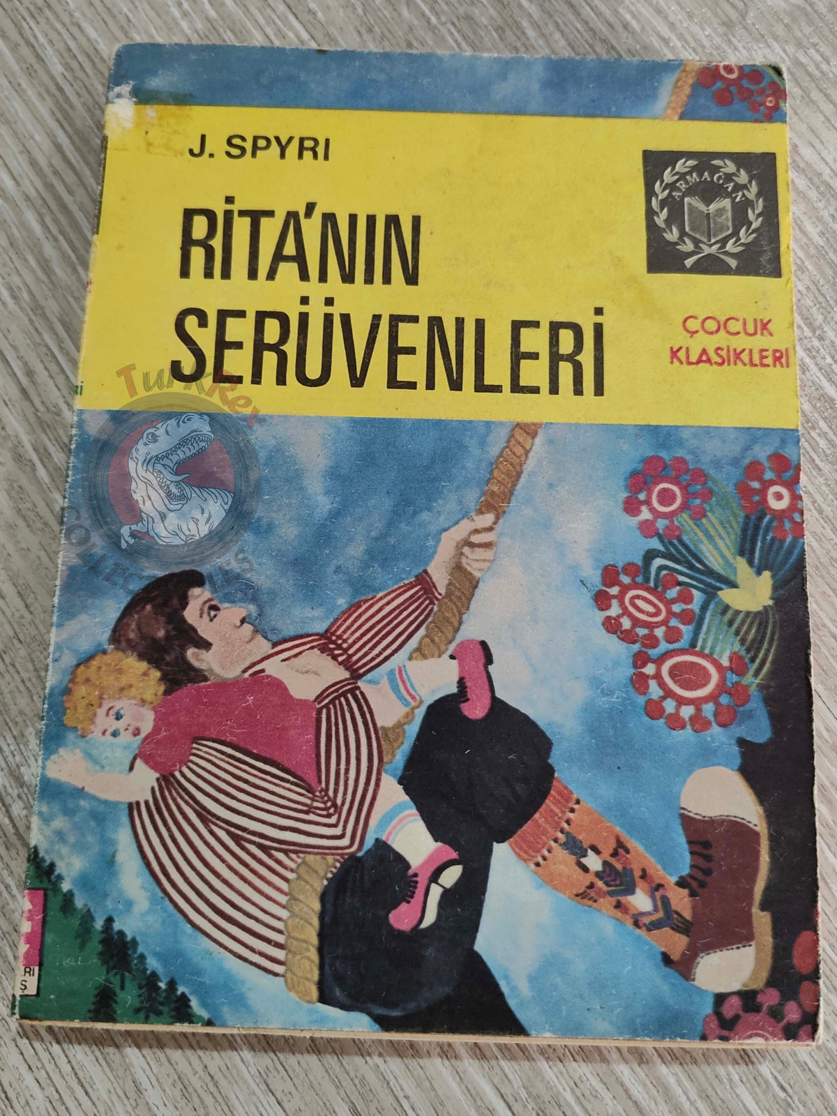 Johanna Spyri – Little Miss Grasshopper 1970s Turkish Book Turkey Illustrated