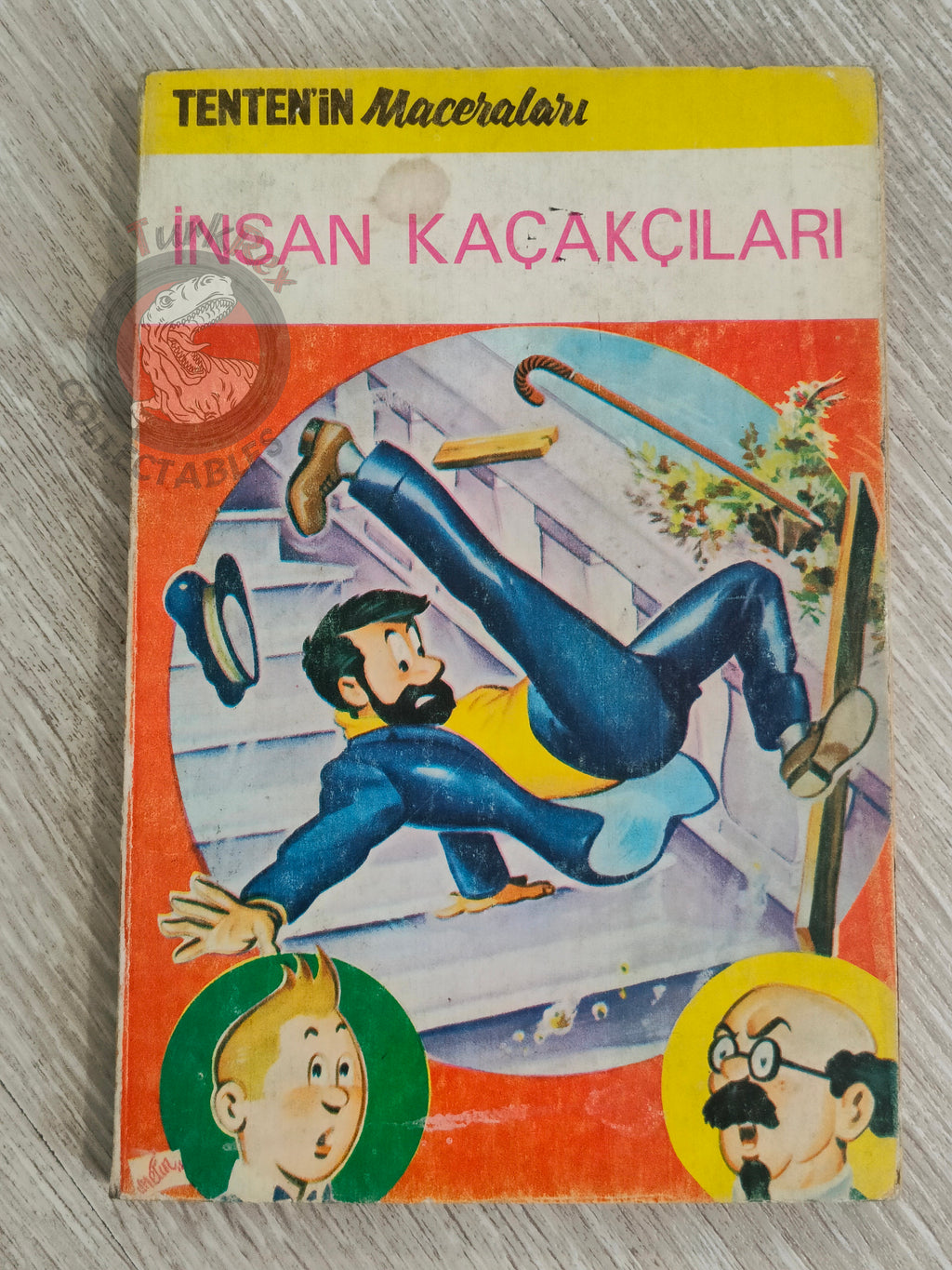 Tintin – The Red Sea Sharks 1973 Turkish Edition Comic Turkey