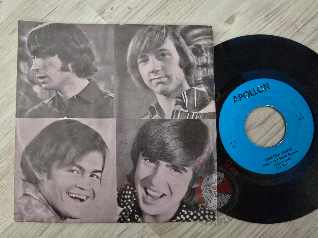 The Monkees / Nancy & Frank Sinatra / The Kinks 7" Iran Pressing Vinyl Iranian Edition