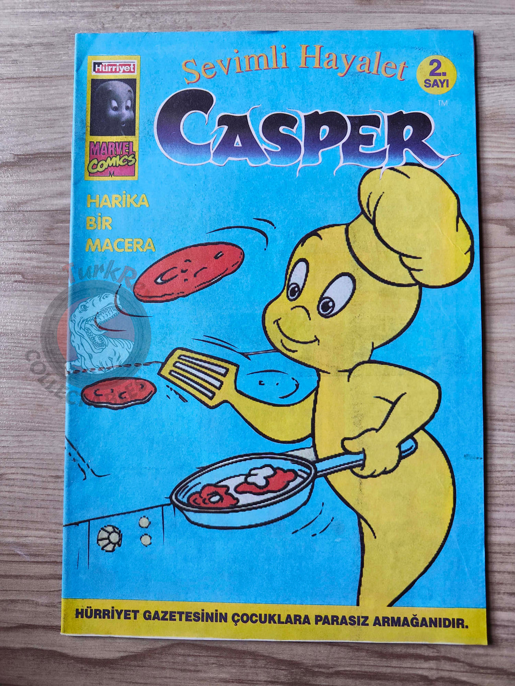 Casper the Friendly Ghost – Issue #2 1996 Turkish Comic Turkey