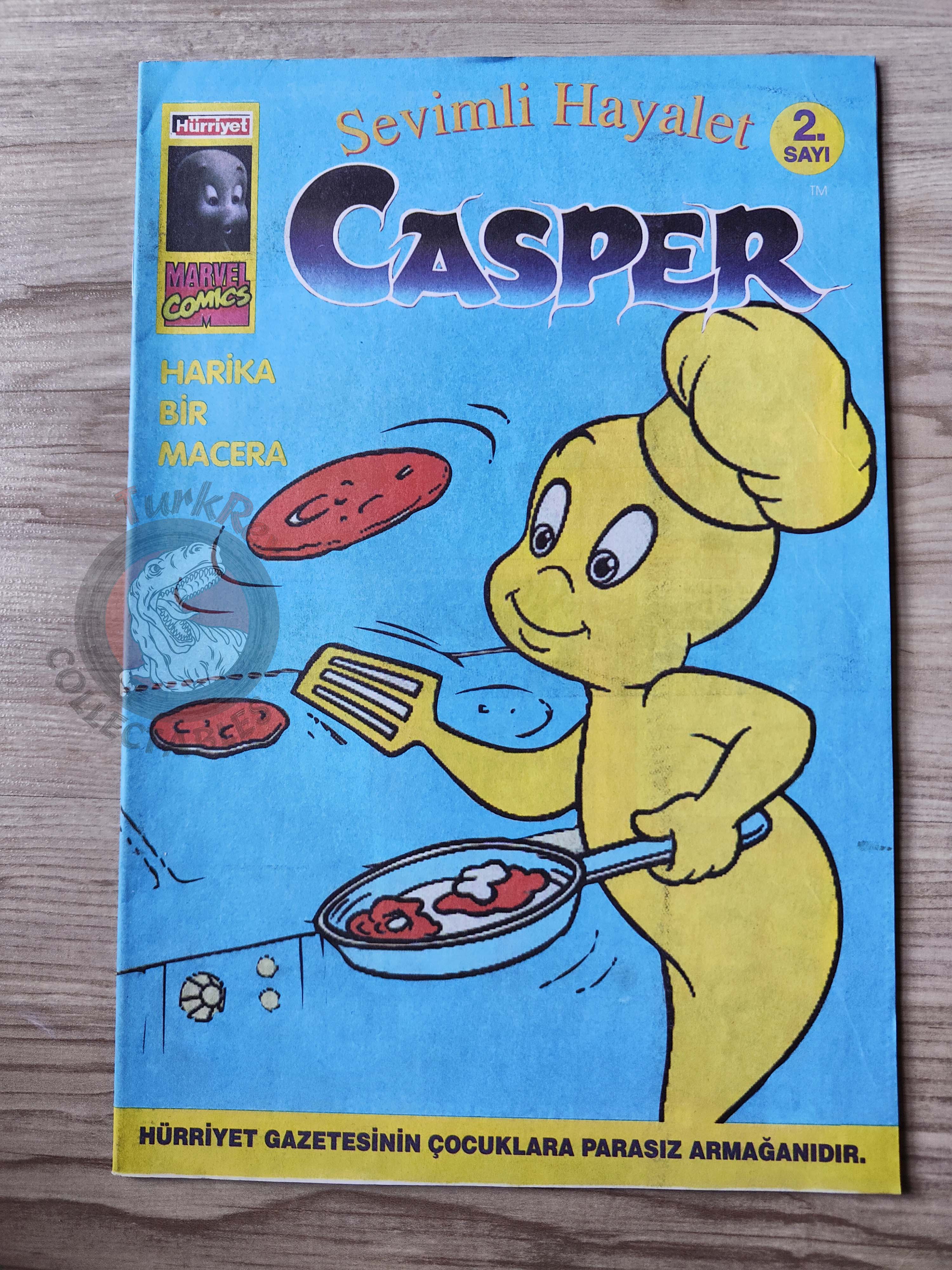 Casper the Friendly Ghost – Issue #2 1996 Turkish Comic Turkey