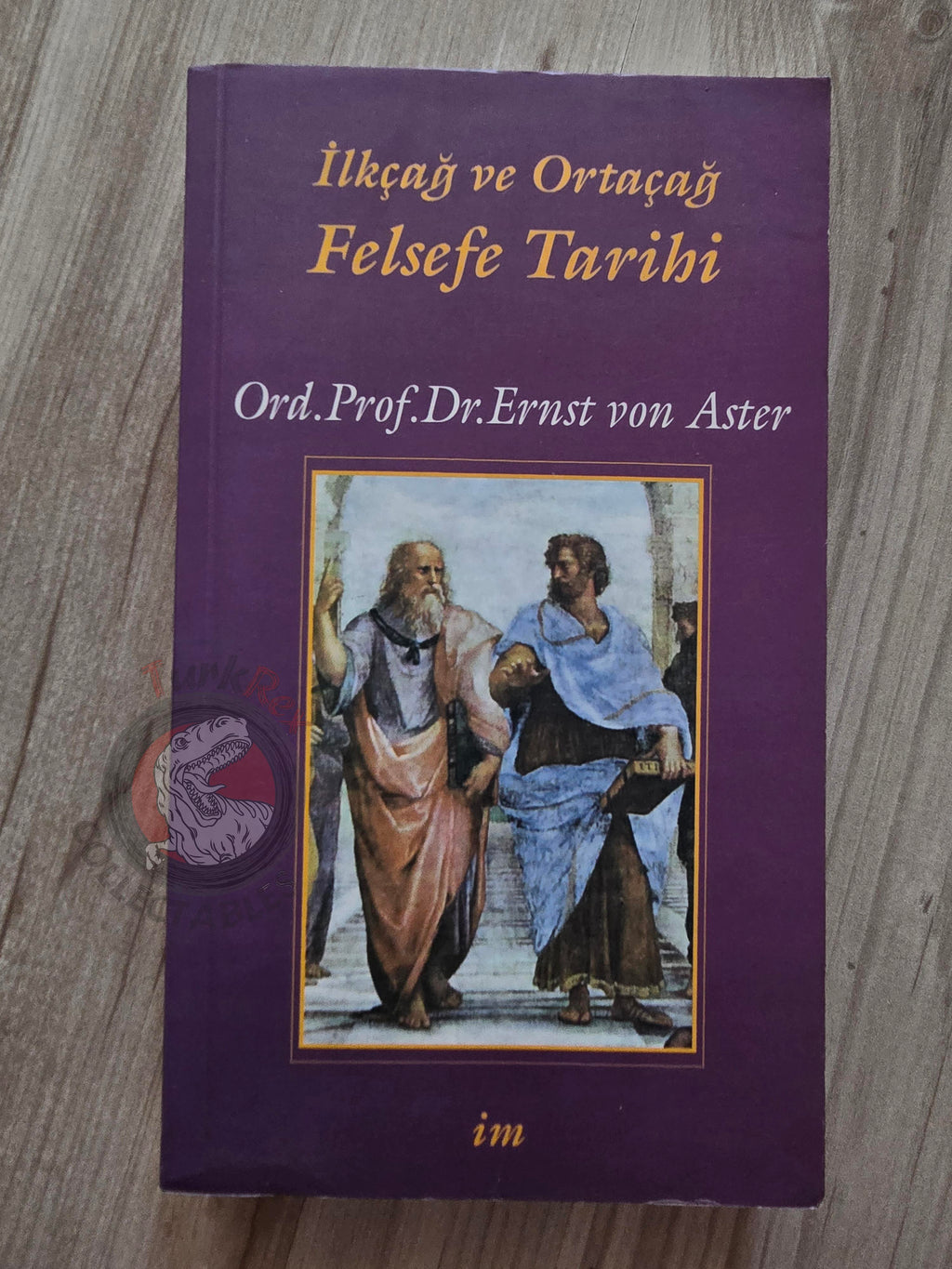 Ernst von Aster – History of Ancient and Medieval Philosophy 2000 Turkish Book Turkey