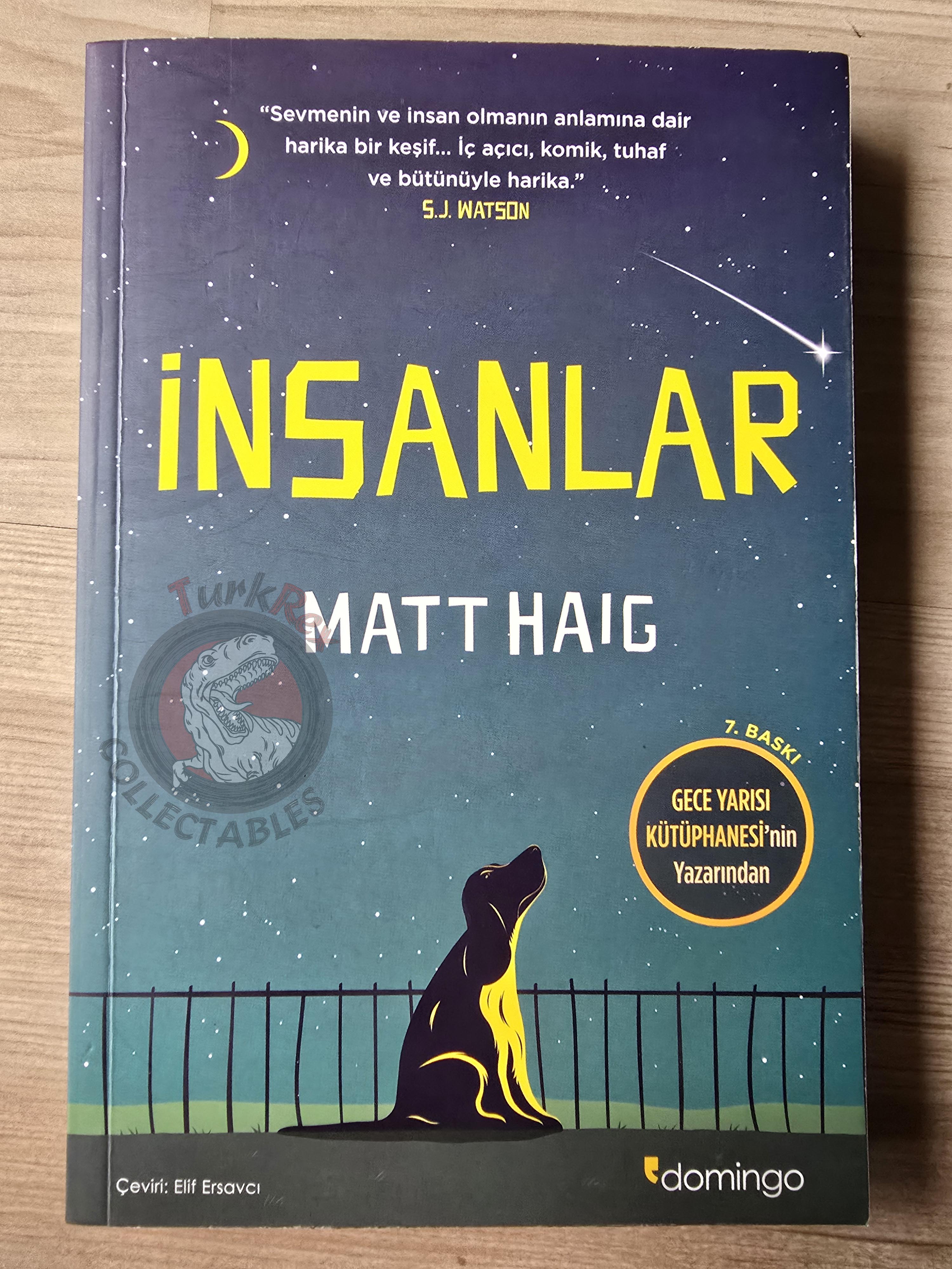 Matt Haig – The Humans 2023 Turkish Book Turkey