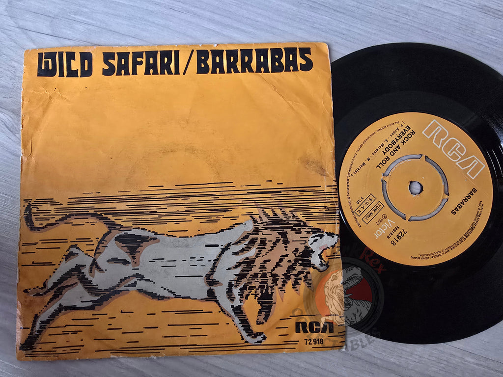 Barrabas – Wild Safari 7" Turkish Pressing Vinyl Turkey Edition