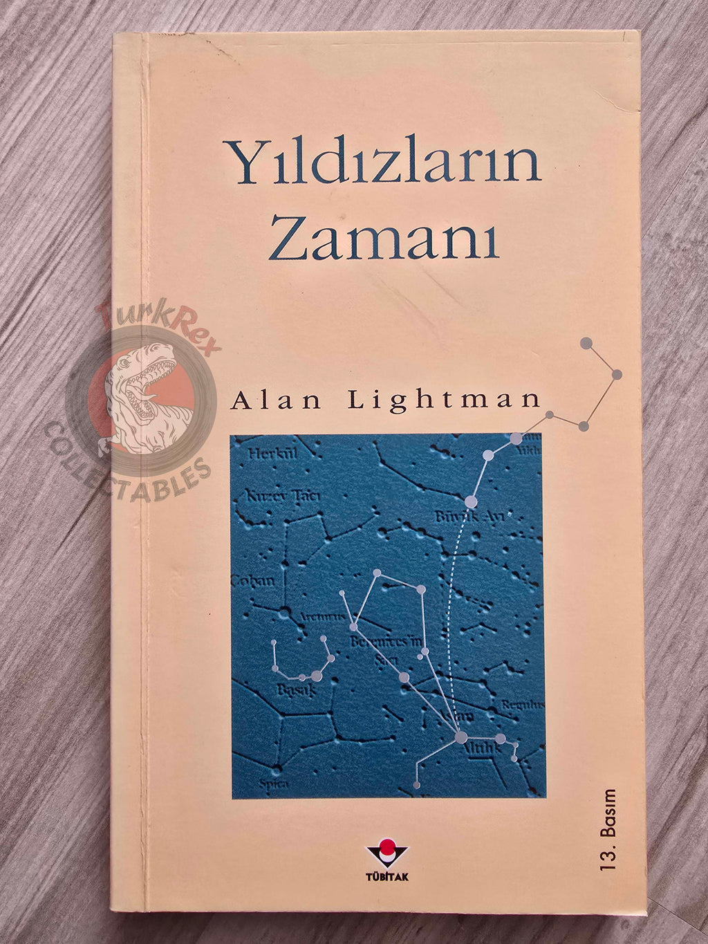 Alan Lightman – Time For The Stars 2004 Turkish Book Turkey