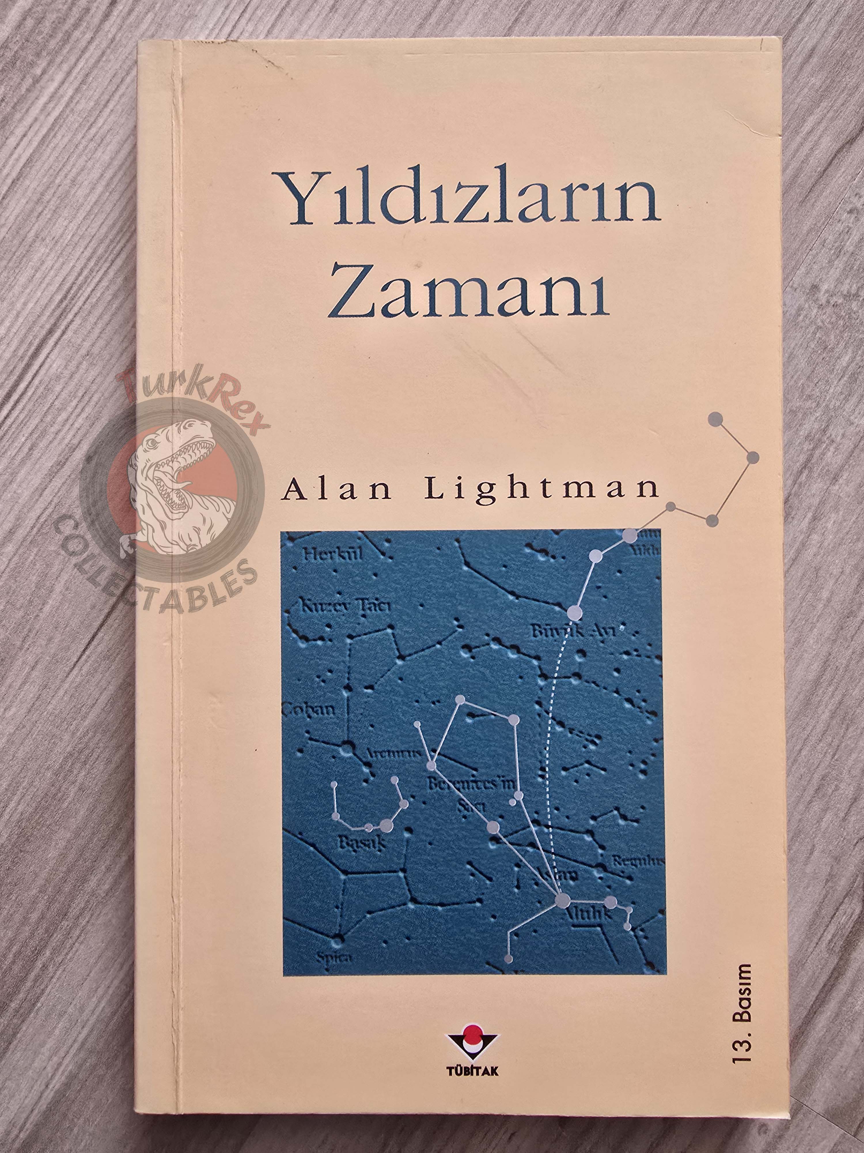 Alan Lightman – Time For The Stars 2004 Turkish Book Turkey