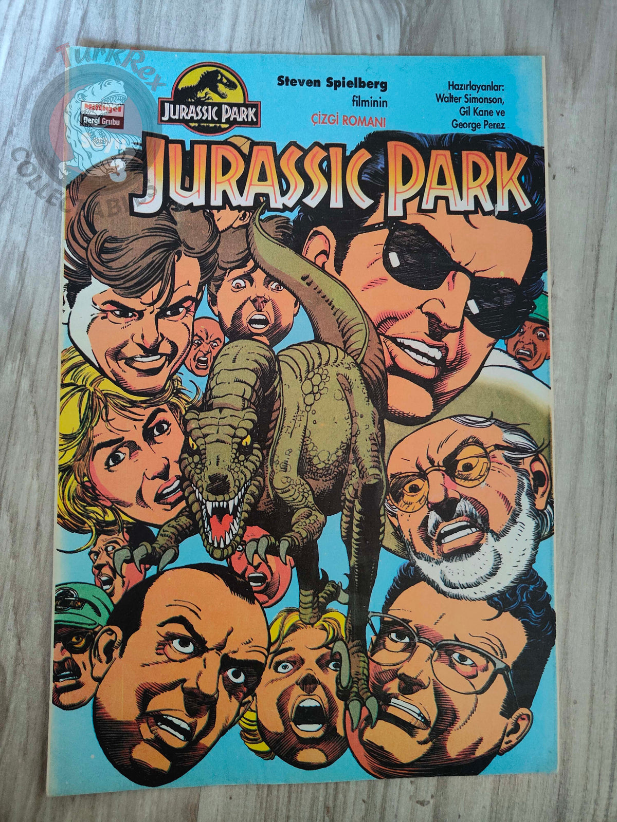 Jurassic Park #3 Turkish Edition Comic Turkey Topps Spielberg