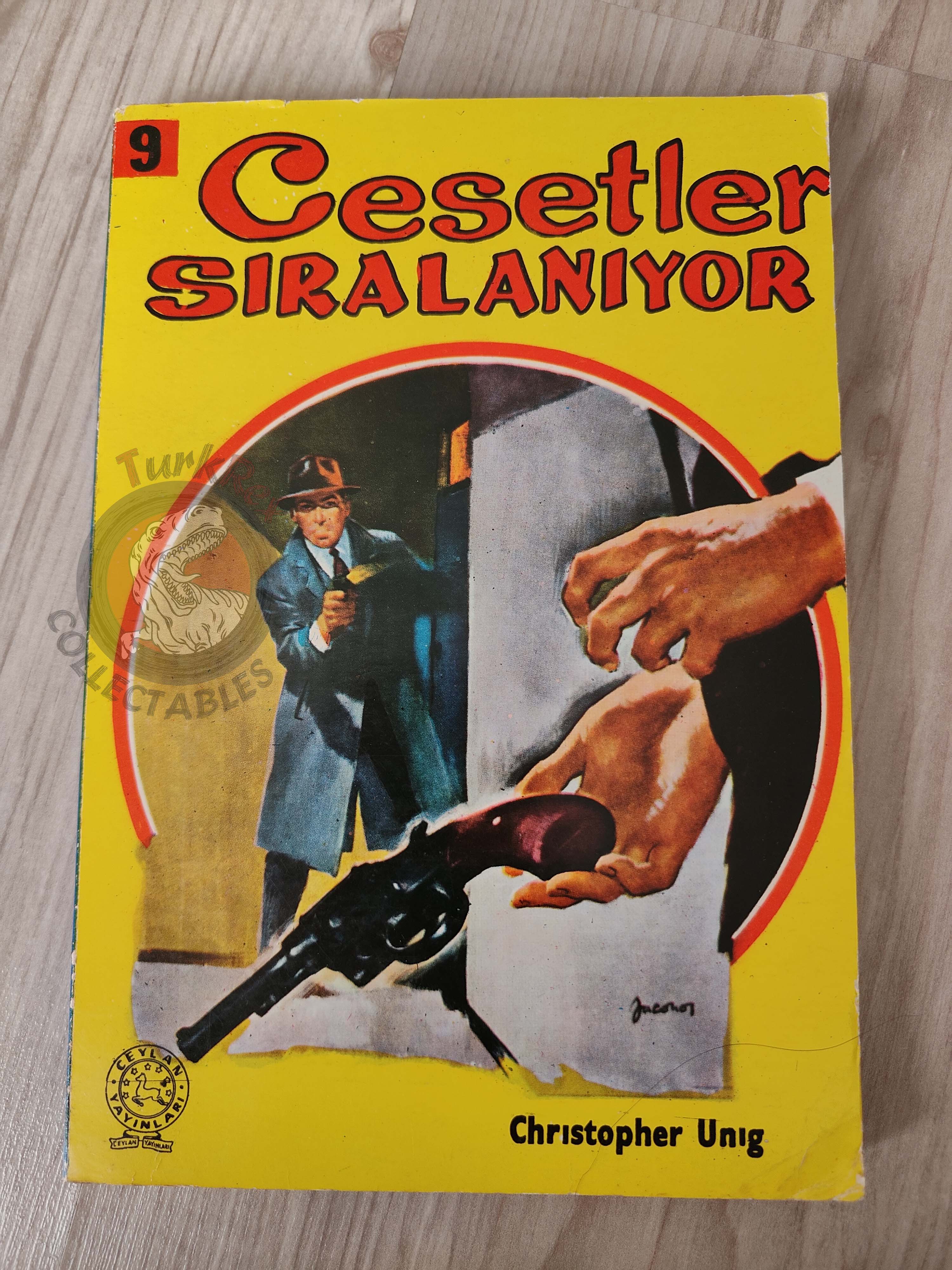 Christopher Monig – The Burned Man 1963 1st Turkish Book Turkey Uniq