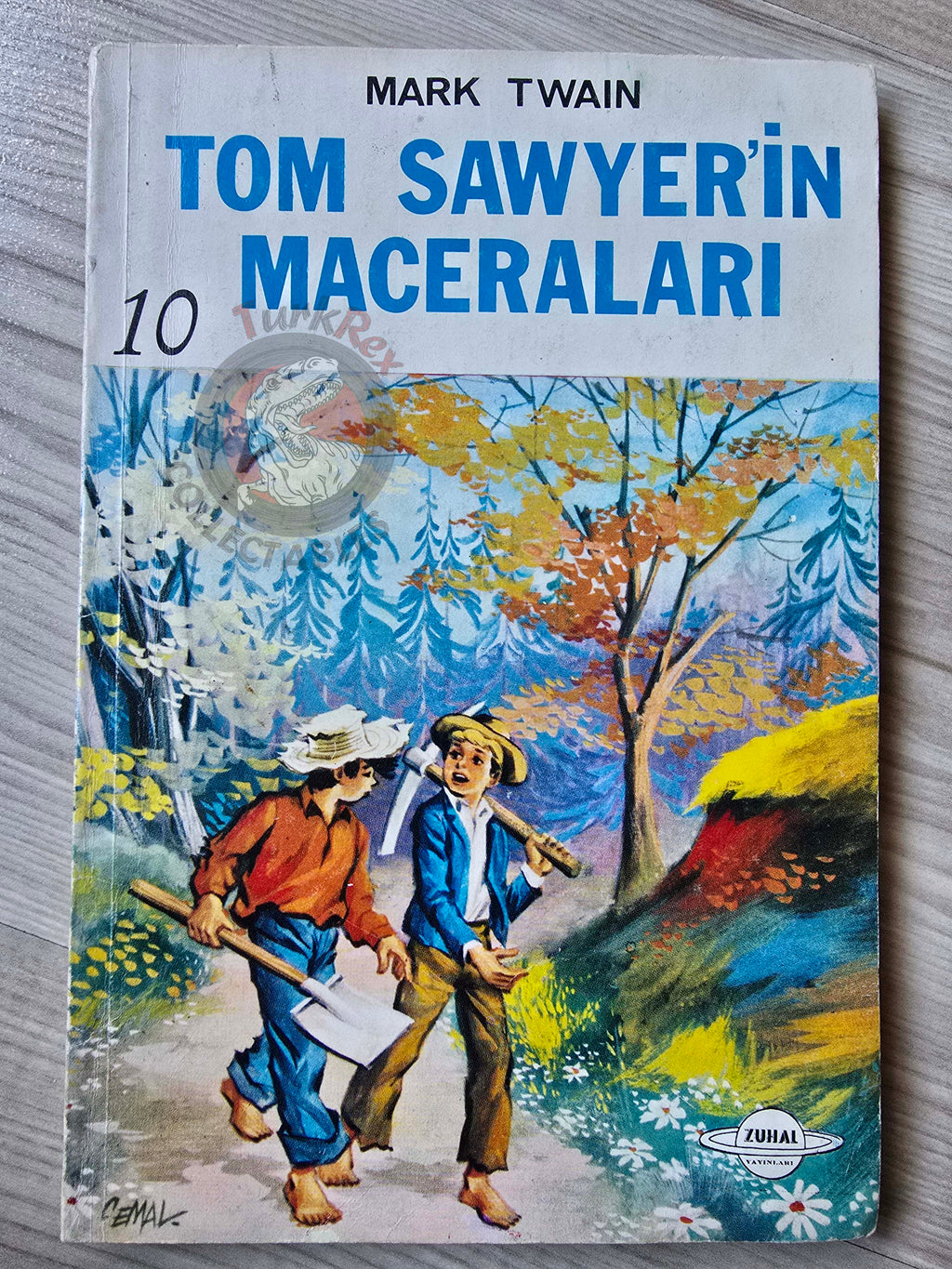 Mark Twain – Tom Sawyer 1968 Turkish Book Turkey Illustrated