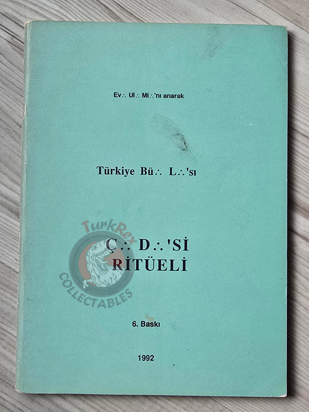 Turkish Freemasonry 1st Degree Ritual Apprentice 1992 Booklet Masonic Masons of Turkey Error