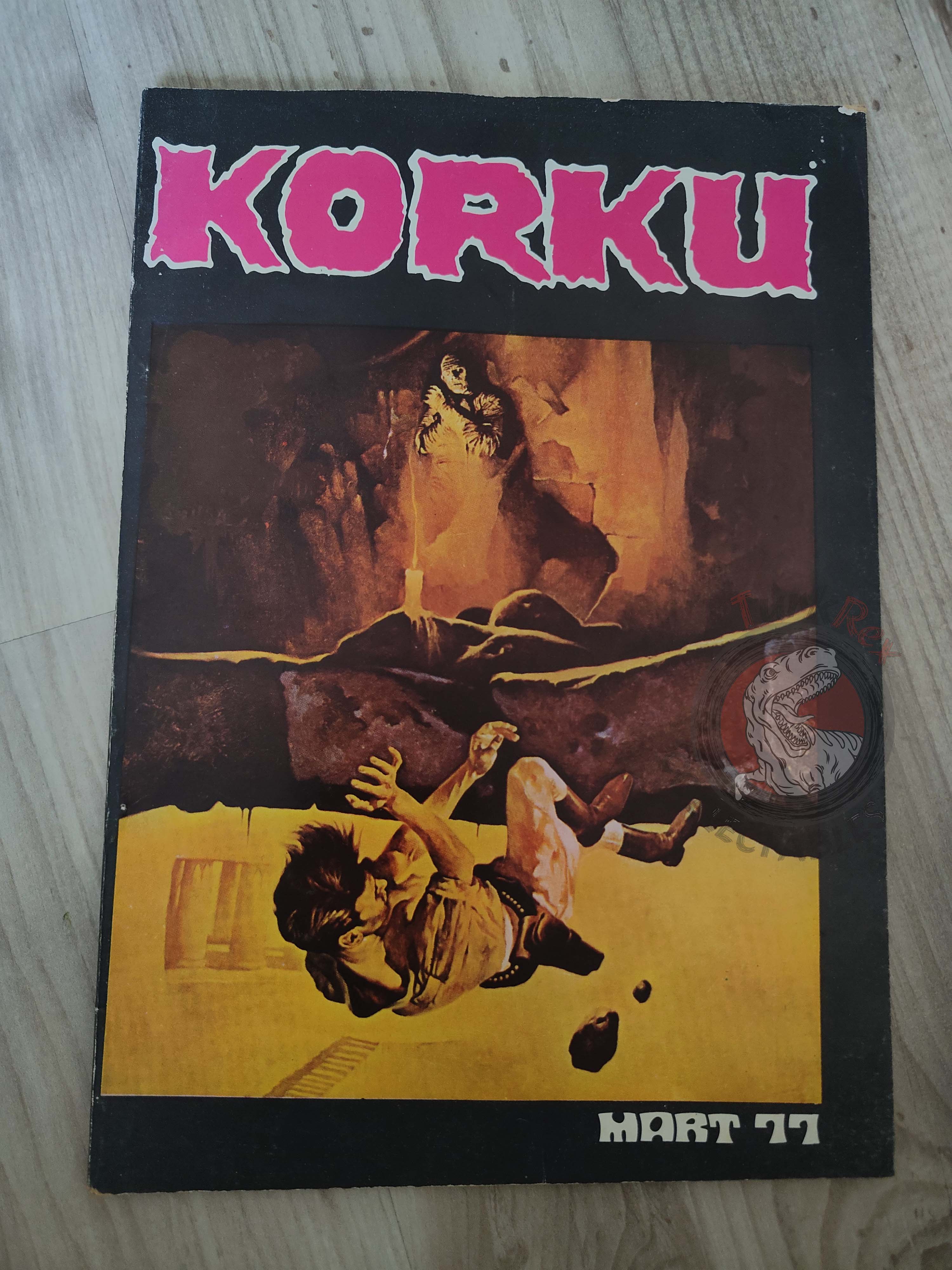 Korku March 1977 Turkish Comic Turkey Vampirella #57 Warren Creepy Eerie