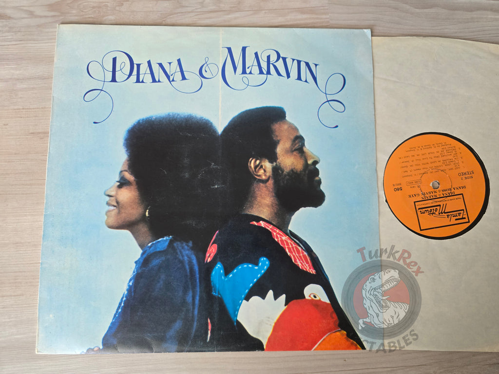 Diana Ross & Marvin Gaye – Diana & Marvin Turkish Pressing Vinyl Turkey Edition