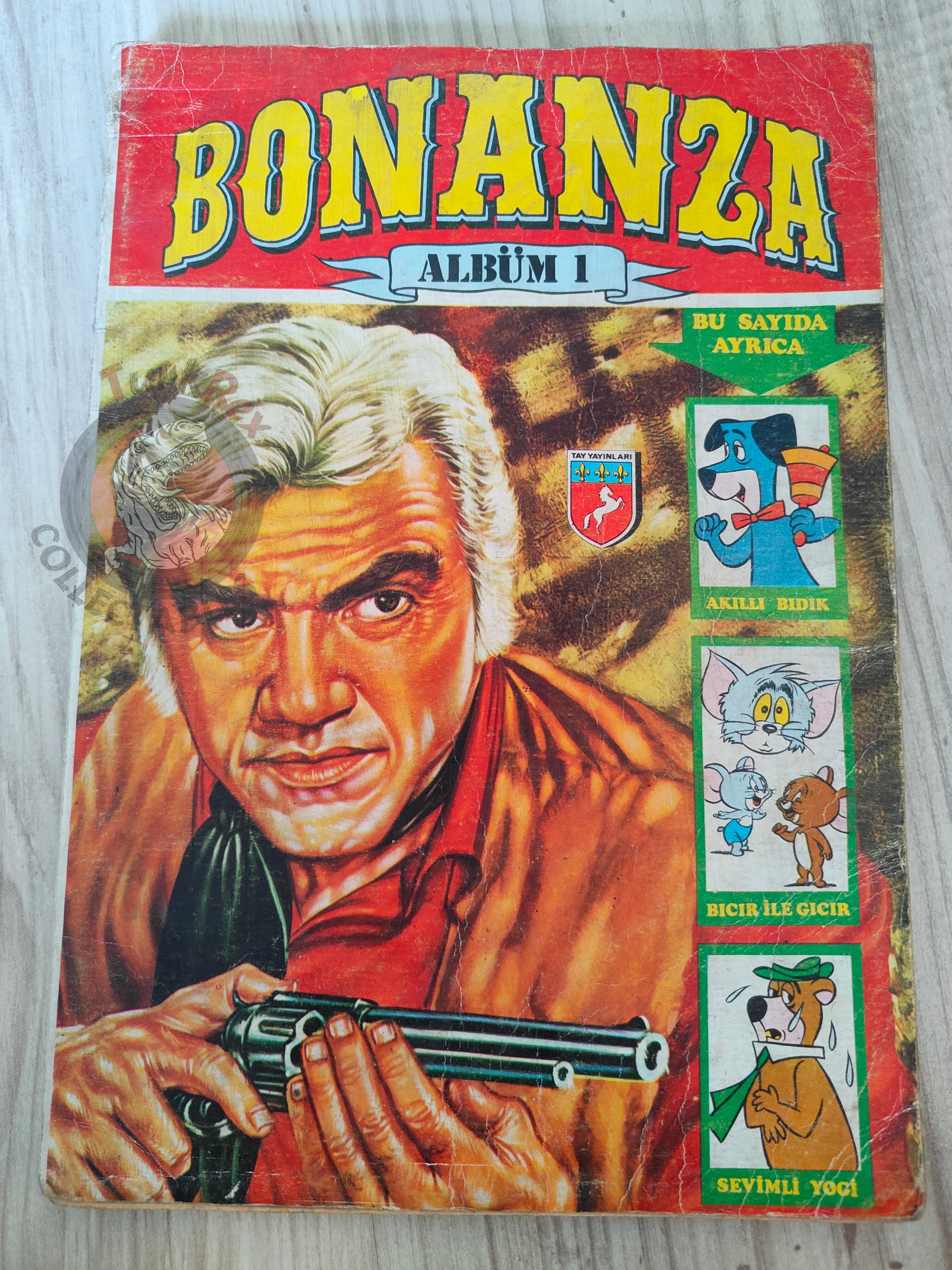 Bonanza – Volume 1 70s Turkish Comic Turkey Huckleberry Hound