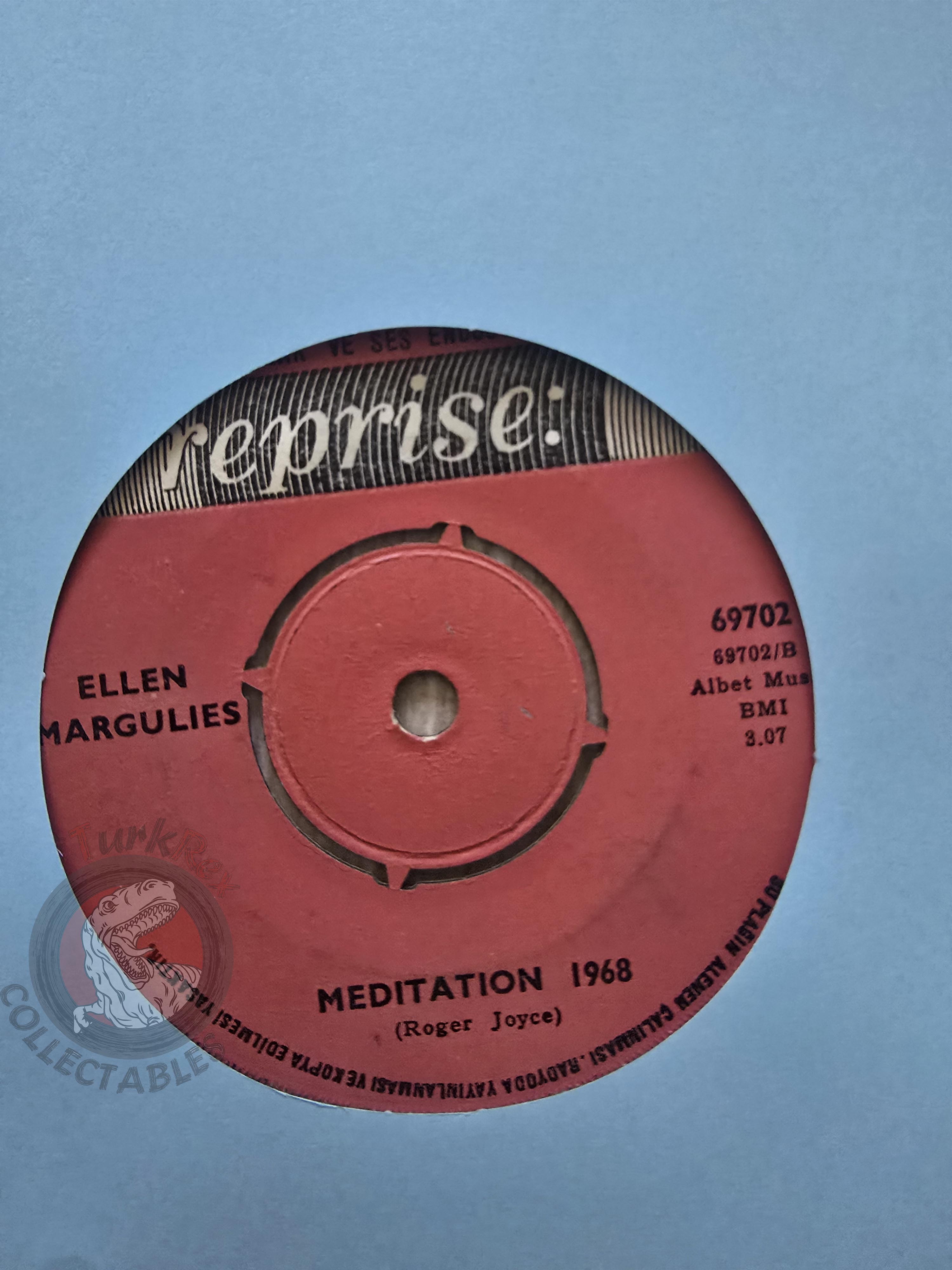 Ellen Margulies – The White Pony 7" Turkish Pressing Vinyl Turkey Edition