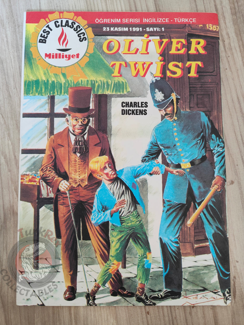 Oliver Twist  – Mark Twain Turkish Comic Turkey Classics Illustrated