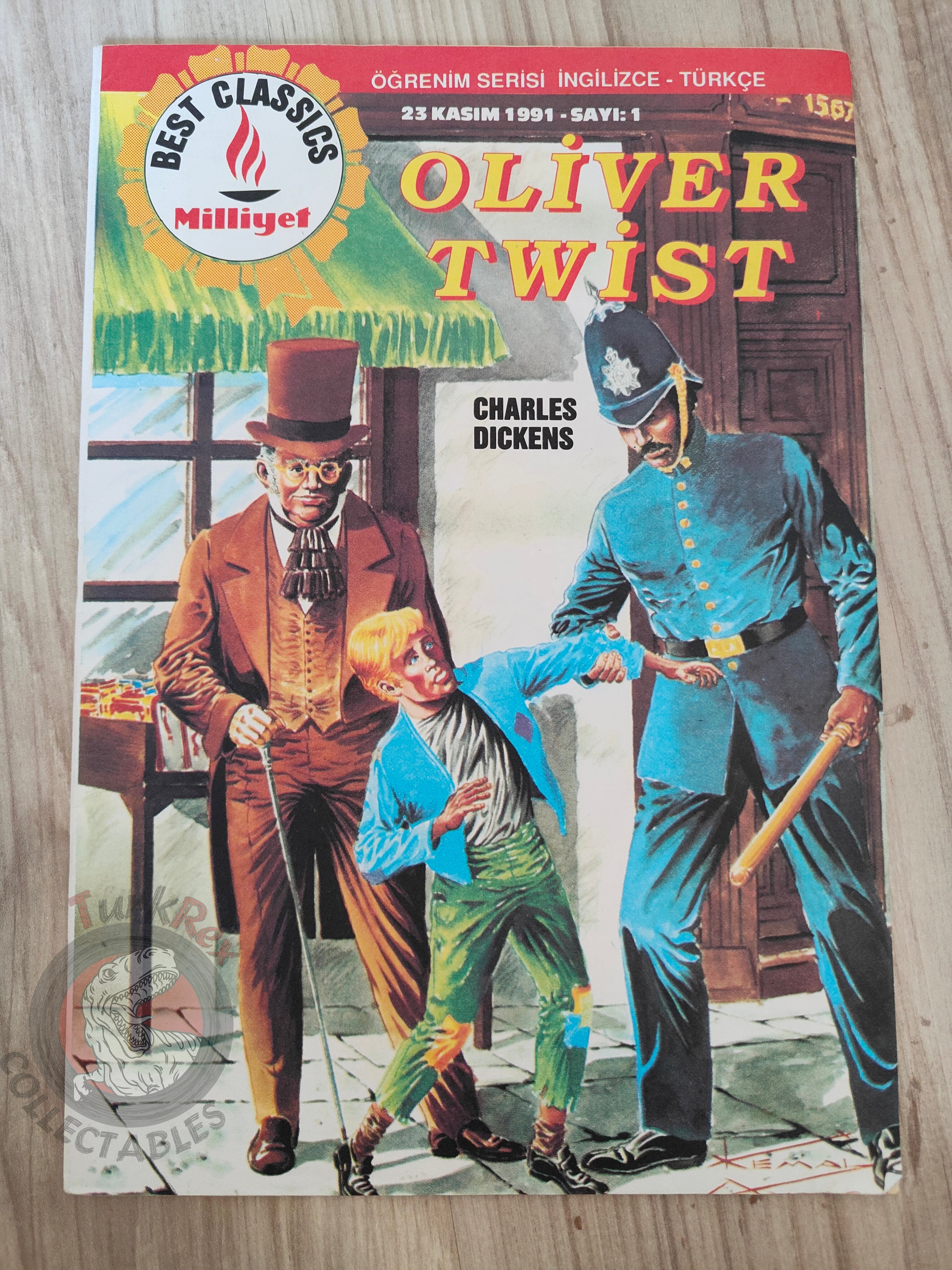 Oliver Twist  – Mark Twain Turkish Comic Turkey Classics Illustrated