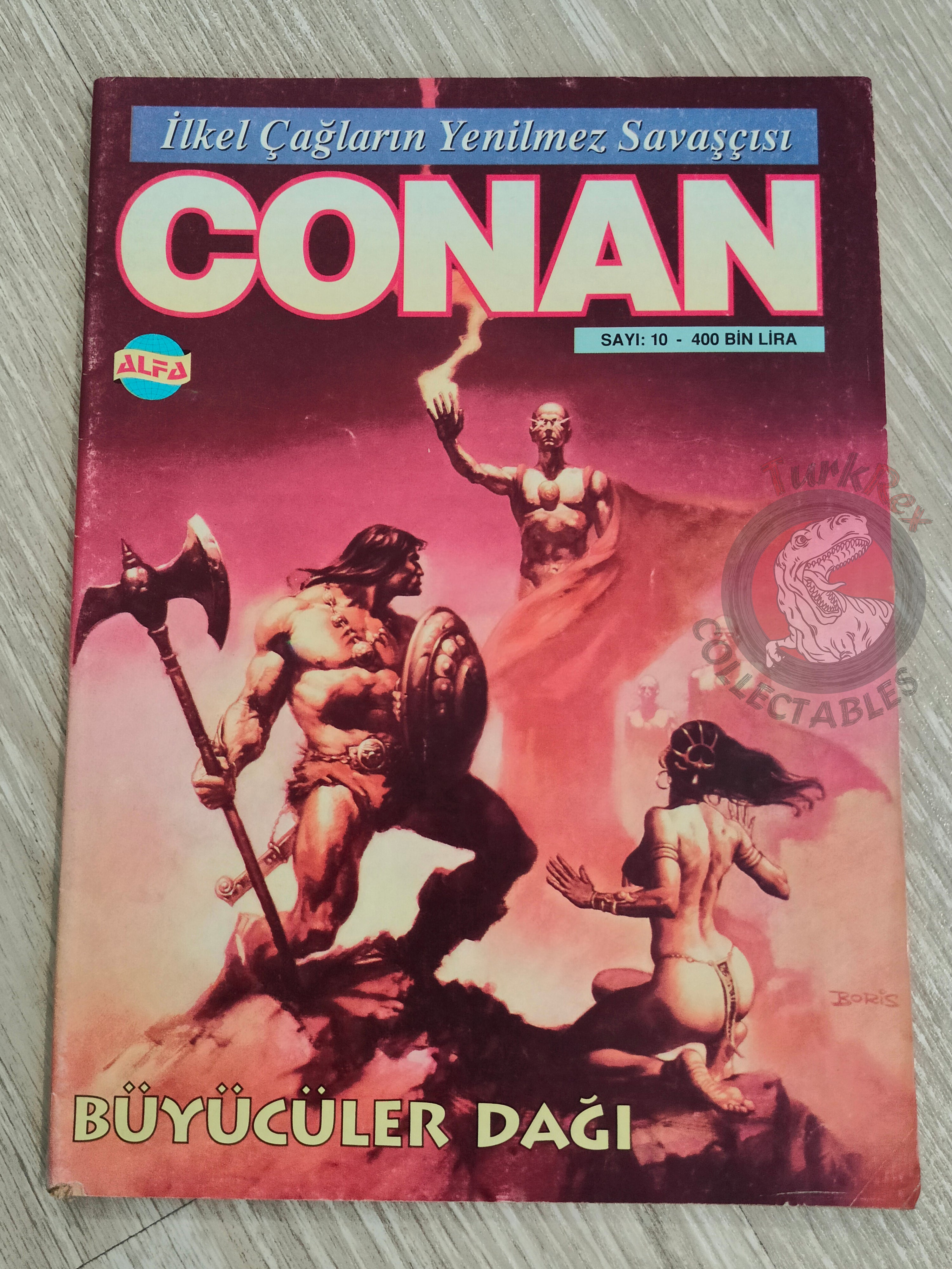 Conan #10 The Savage Sword of Conan #17 #18 Turkish Comic Turkey