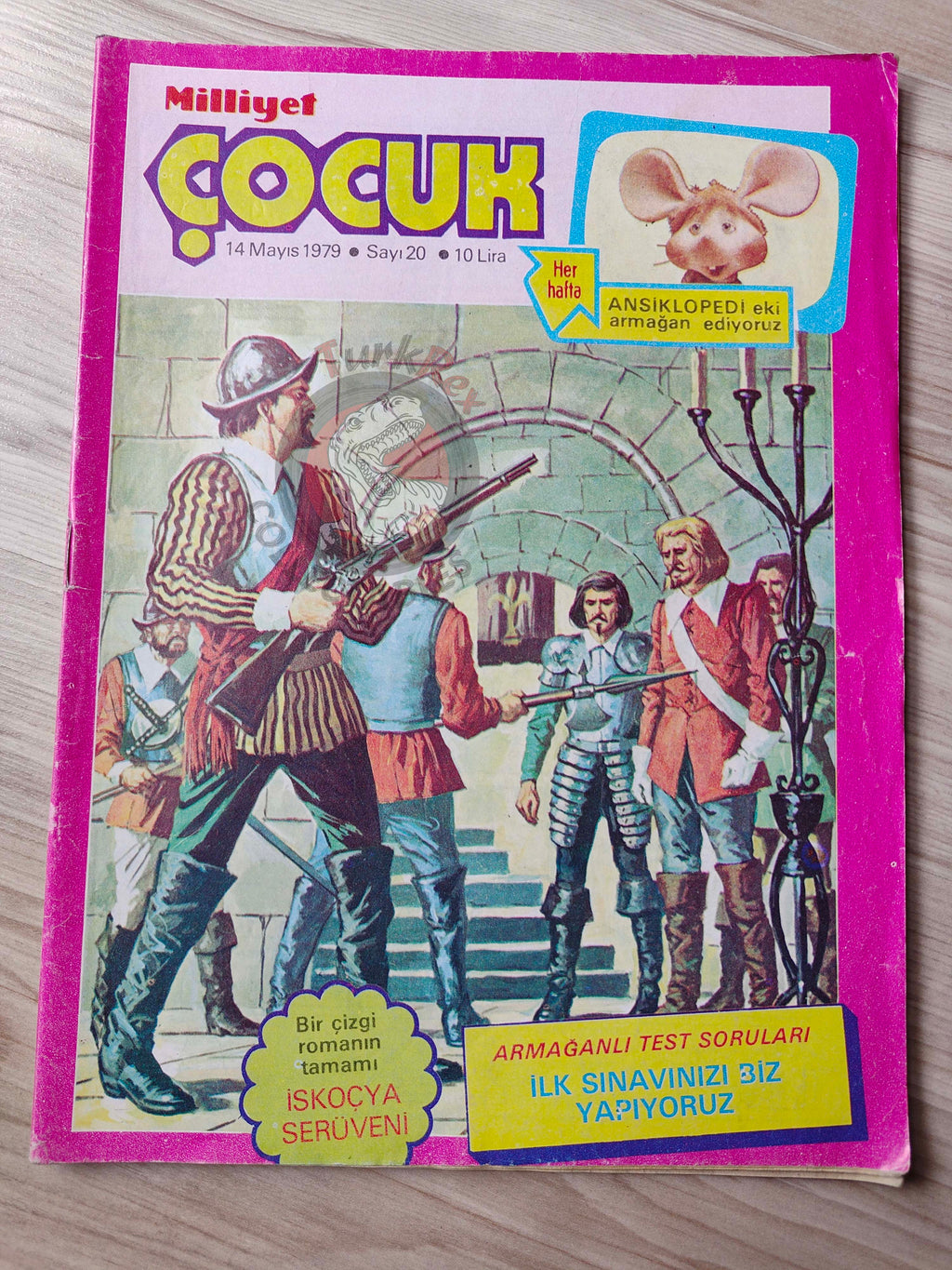 Milliyet Çocuk #20 1979 Turkish Comic Turkey Joyas Literarias Juveniles #74 Walter Scott