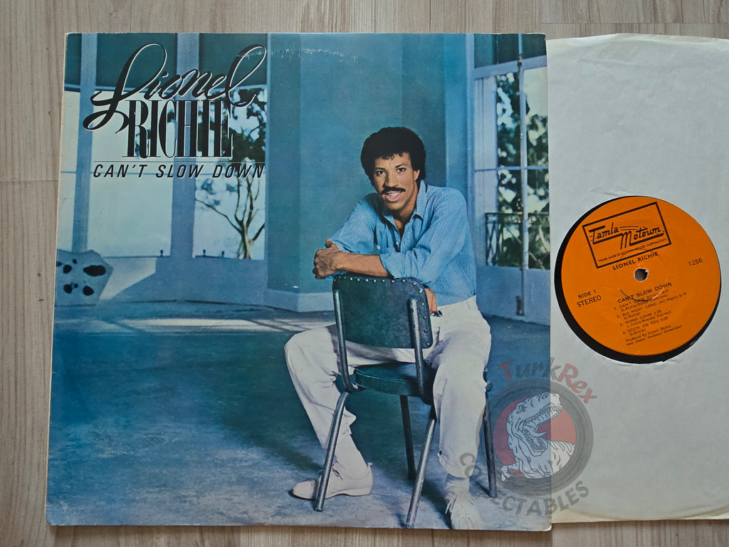 Lionel Richie – Can't Slow Down Turkish Pressing Vinyl Turkey Edition