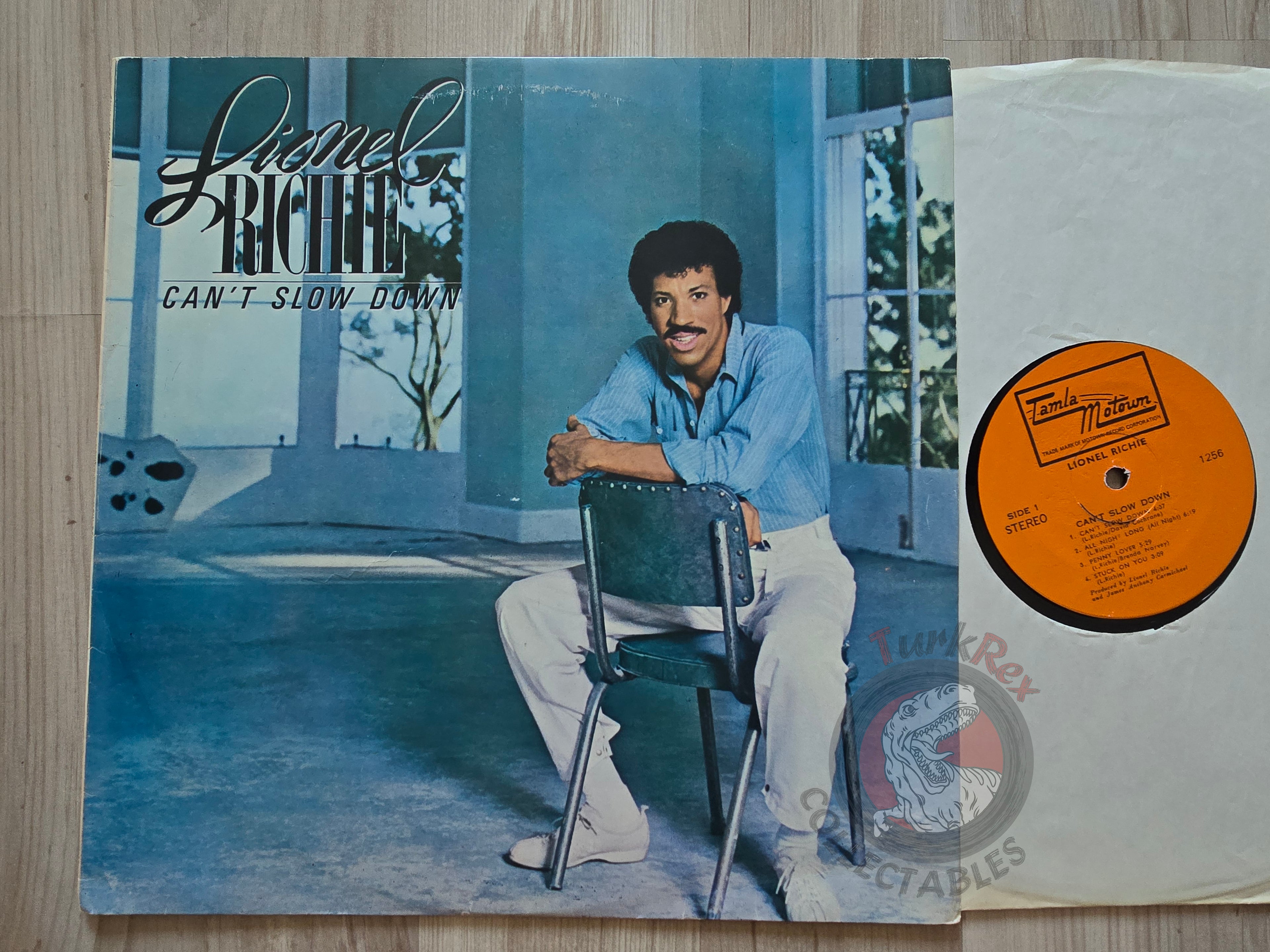Lionel Richie – Can't Slow Down Turkish Pressing Vinyl Turkey Edition