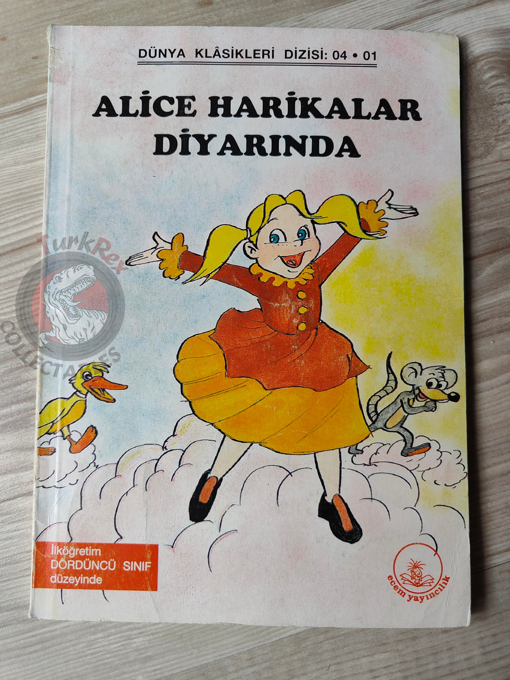 Lewis Carroll – Alice in Wonderland 1996 Turkish Book Turkey Illustrated