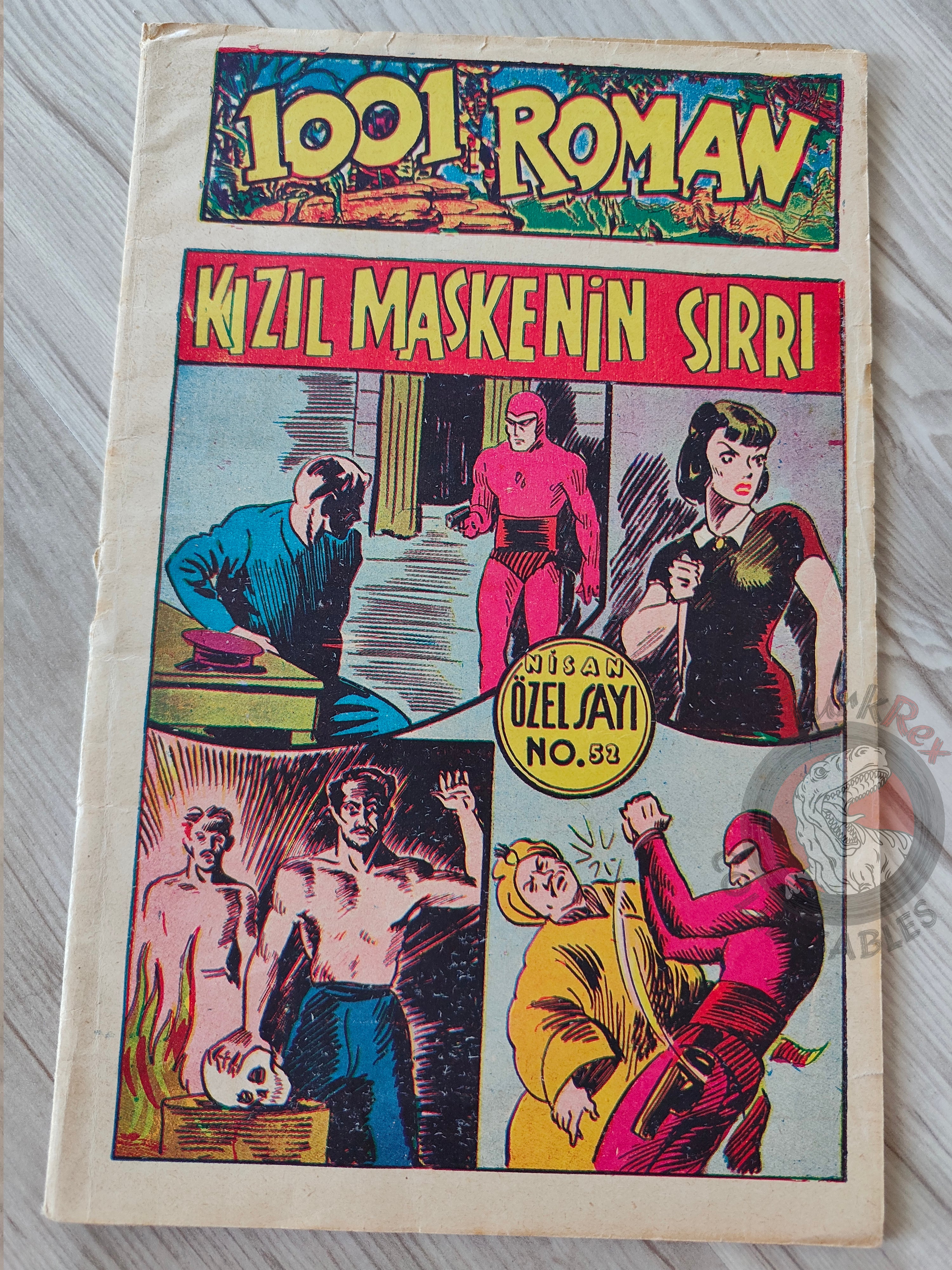 1001 Roman 1944 The Phantom - The Singh Brotherhood / The Sky Band Turkish Comic Mag Turkey