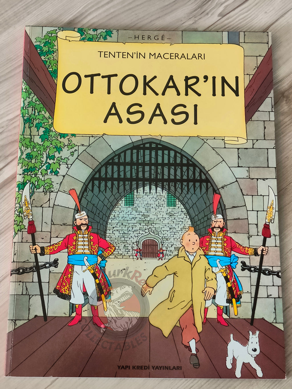 Tintin – King Ottokar's Sceptre 1998 Turkish Edition Comic Turkey 2nd YKY