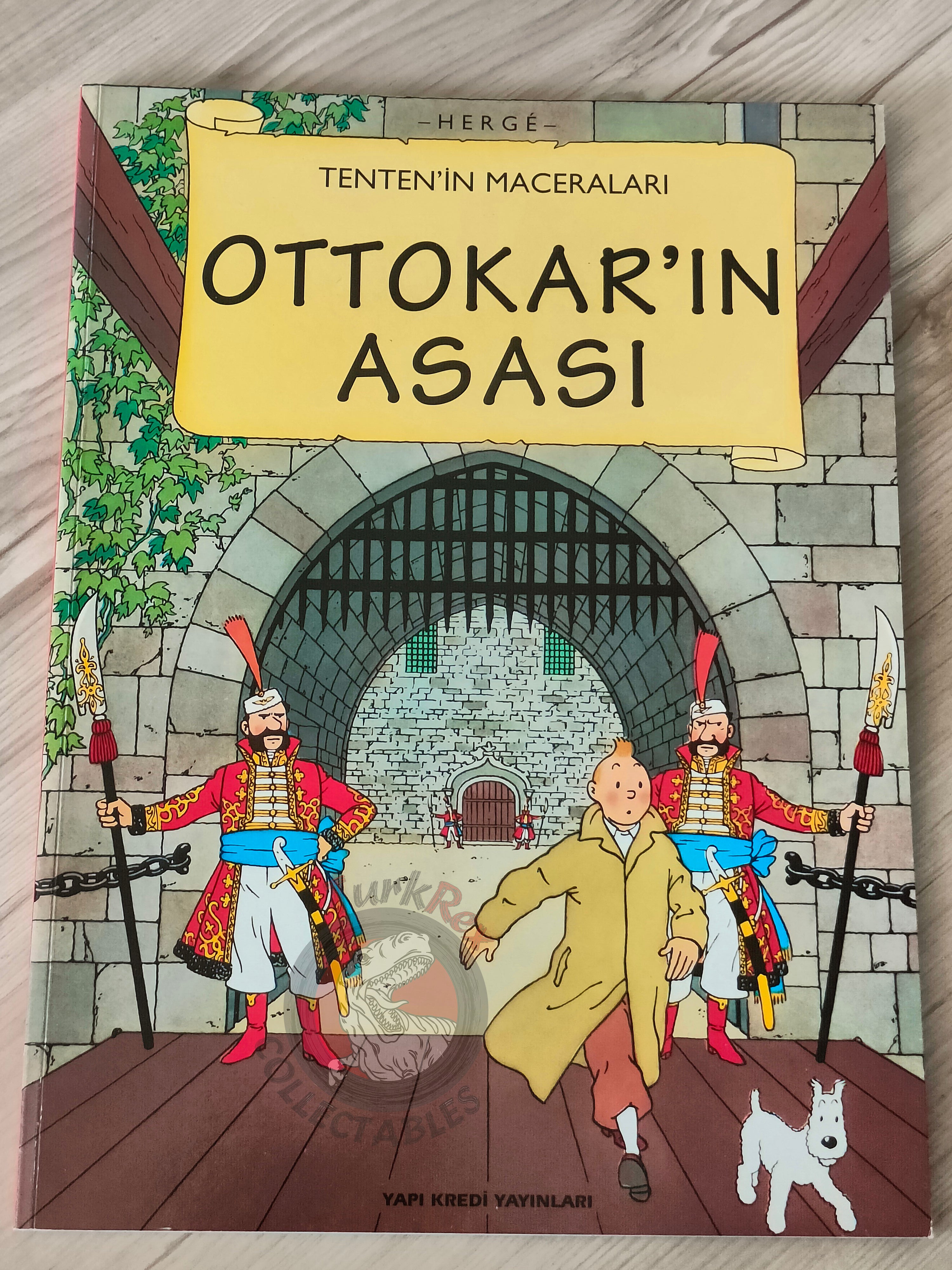 Tintin – King Ottokar's Sceptre 1998 Turkish Edition Comic Turkey 2nd YKY