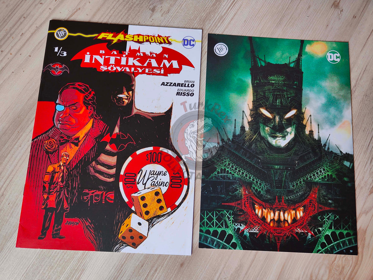 Batman: Flashpoint – Batman: Knight of Vengeance #1 Turkish Comic Turkey