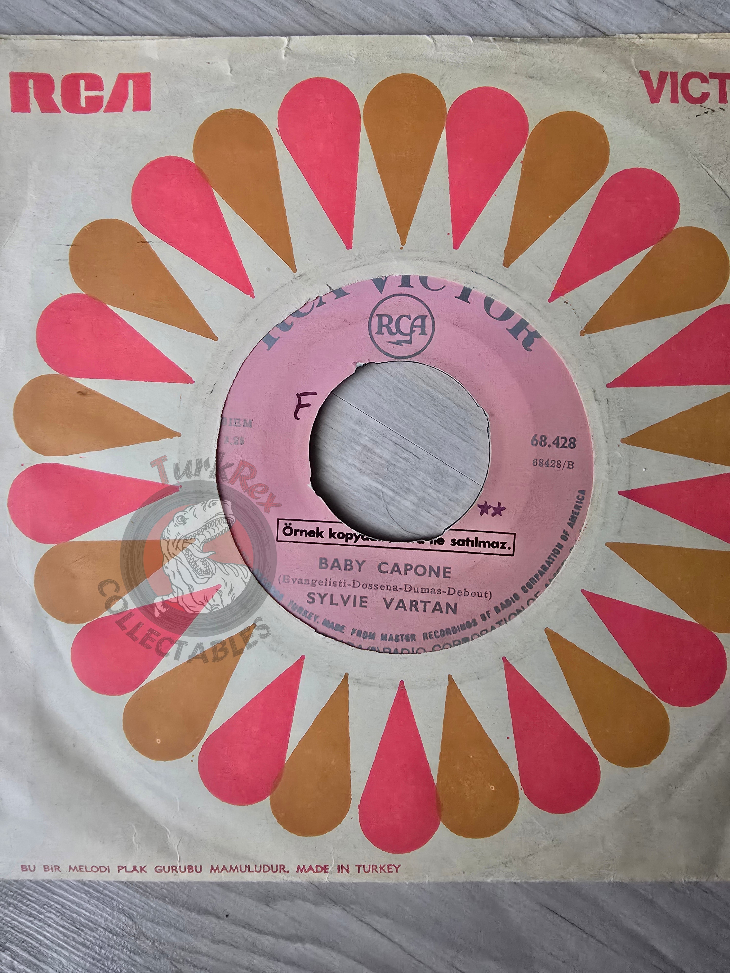Sylvie Vartan – Zum Zum Zum 7" Promo Turkish Pressing Vinyl Turkey Edition