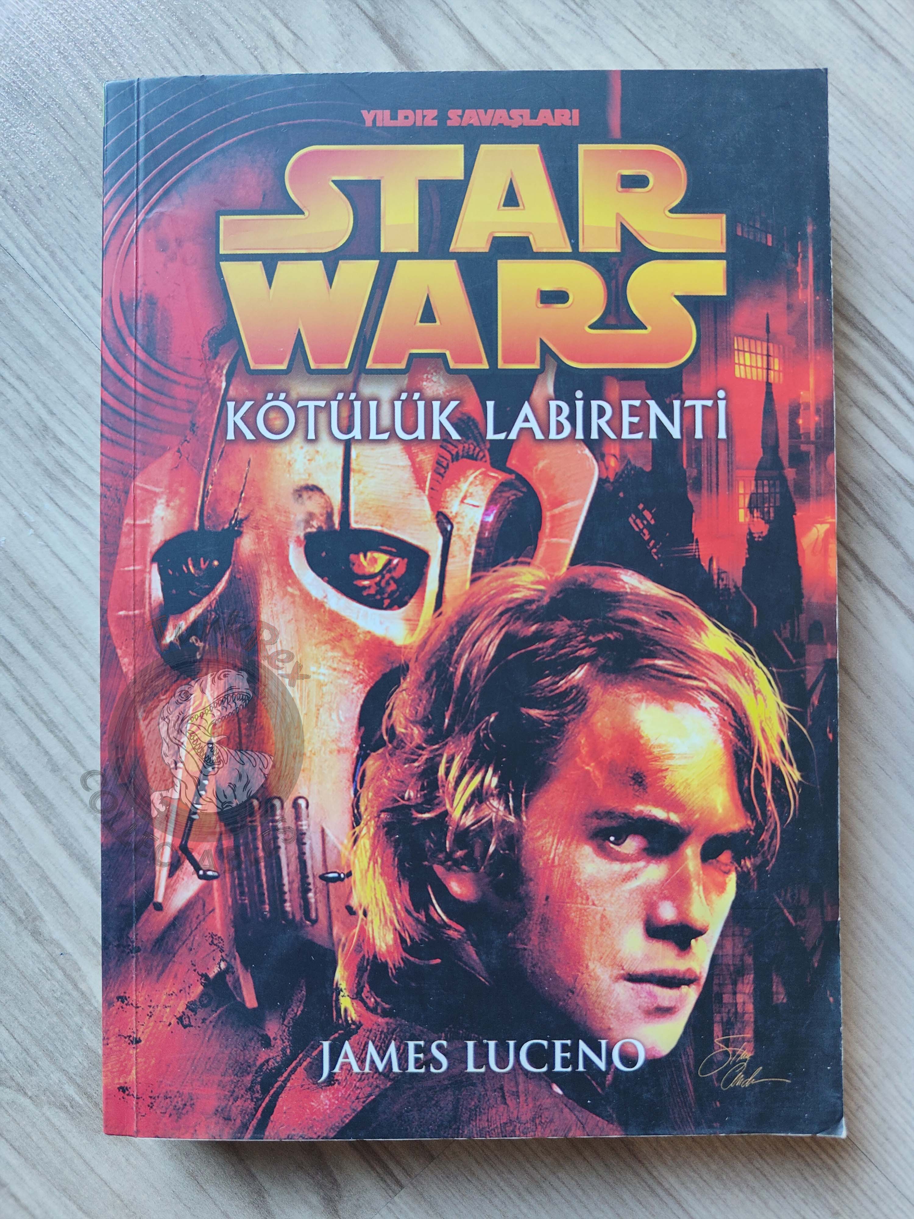 James Luceno – Star Wars: Labyrinth of Evil 2005 1st Turkish Book Turkey