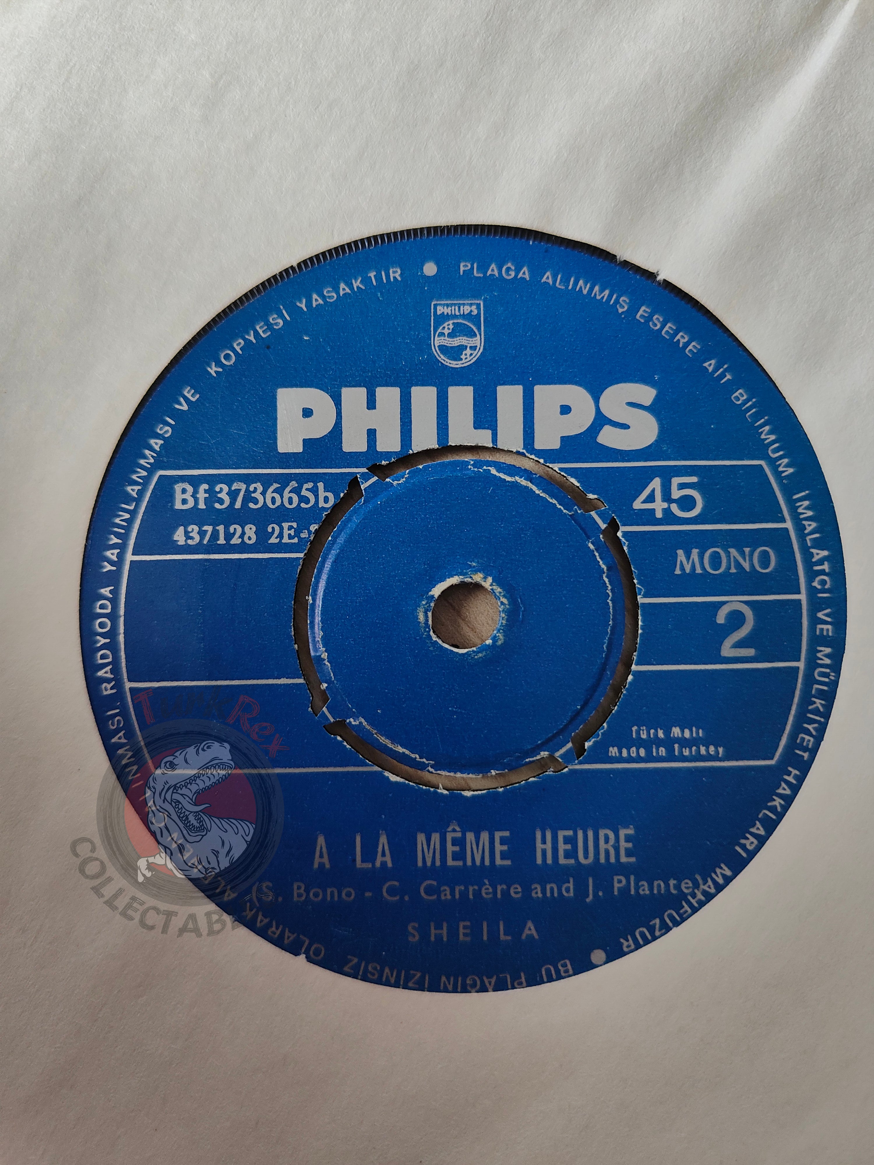 Sheila – Le Folklore Américain 7" Turkish Pressing Vinyl Turkey Edition