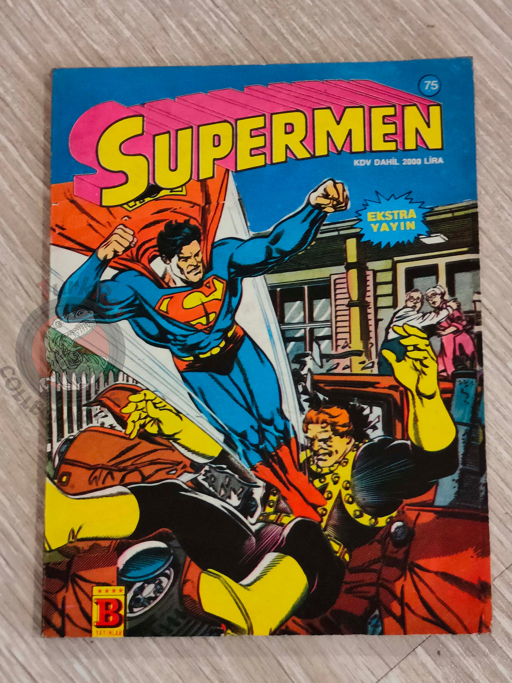 Superman #75 1990 Turkish Comic Turkey Adventures of #443  #430 Action Comics #401 #402