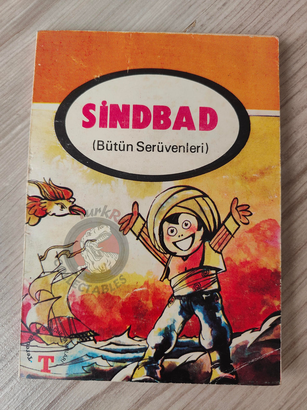 Sinbad the Sailor 1978 Turkish Book Turkey 1001 Nights Illustrated