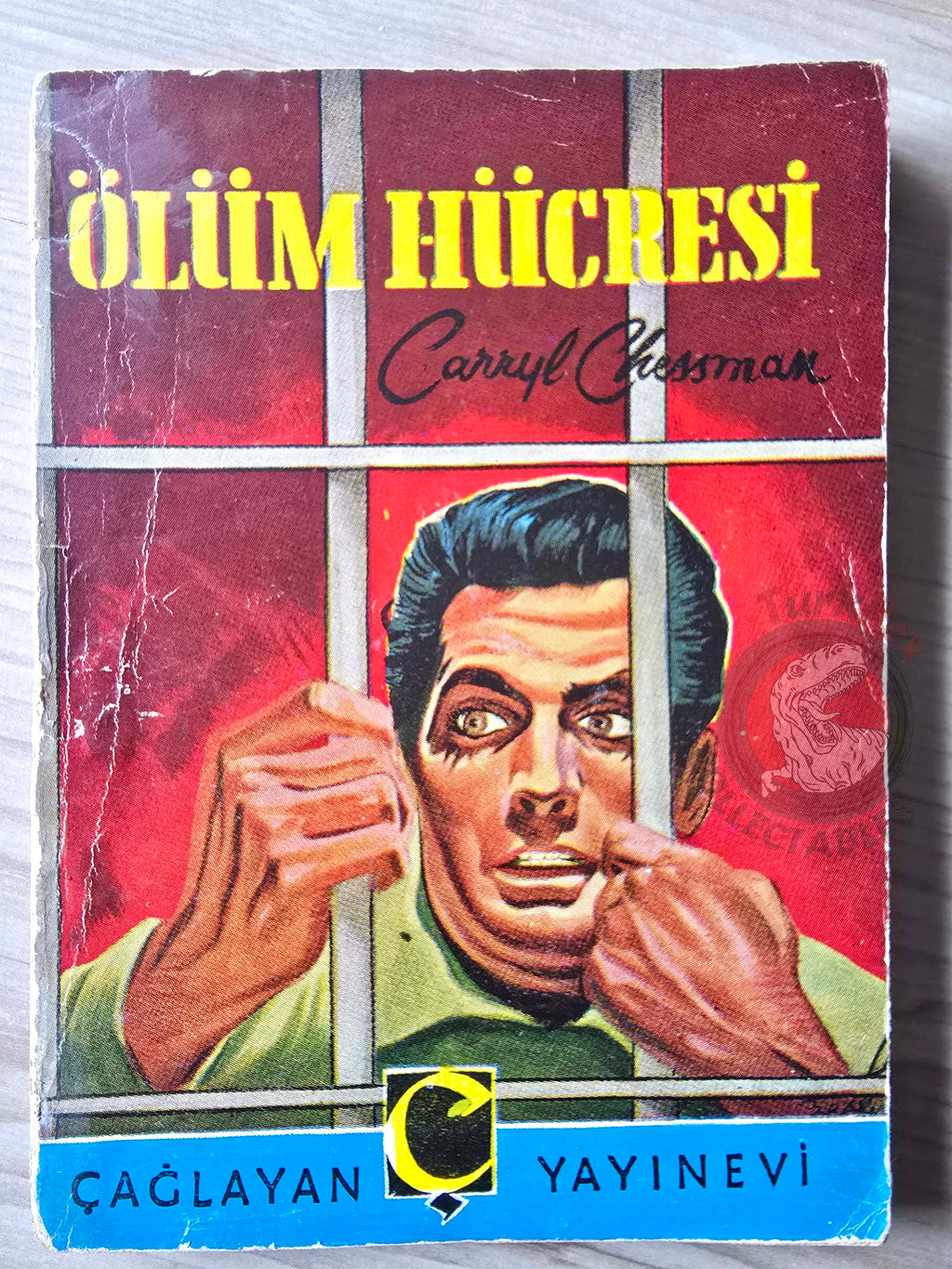 Caryl Chessman – Cell 2455, Death Row 1954 1st Turkish Book Turkey