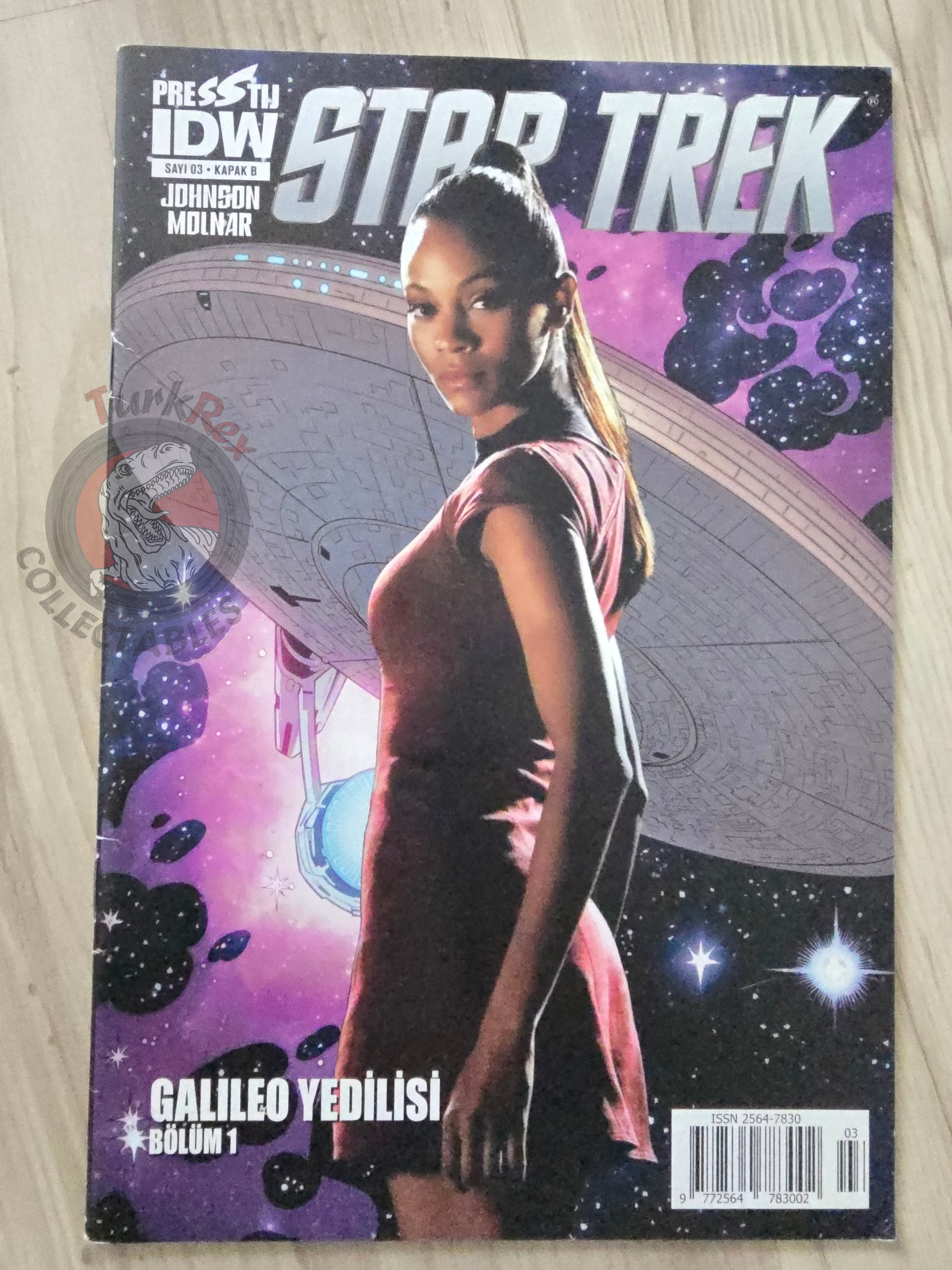 Star Trek #3 2017 Turkish Comic Turkey IDW Publishing B