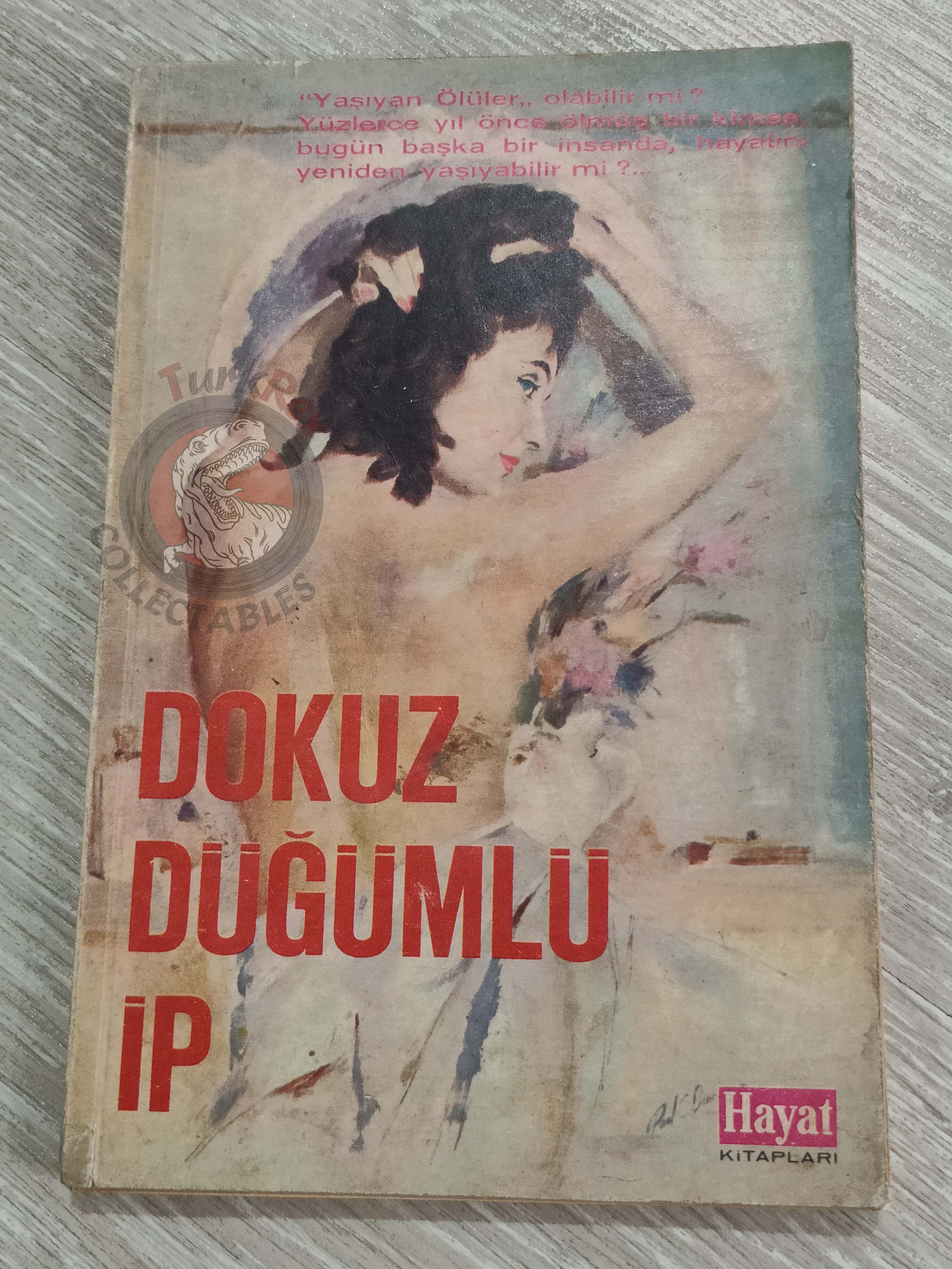 John Dickson Carr – The Burning Court 1963 1st Turkish Book Turkey