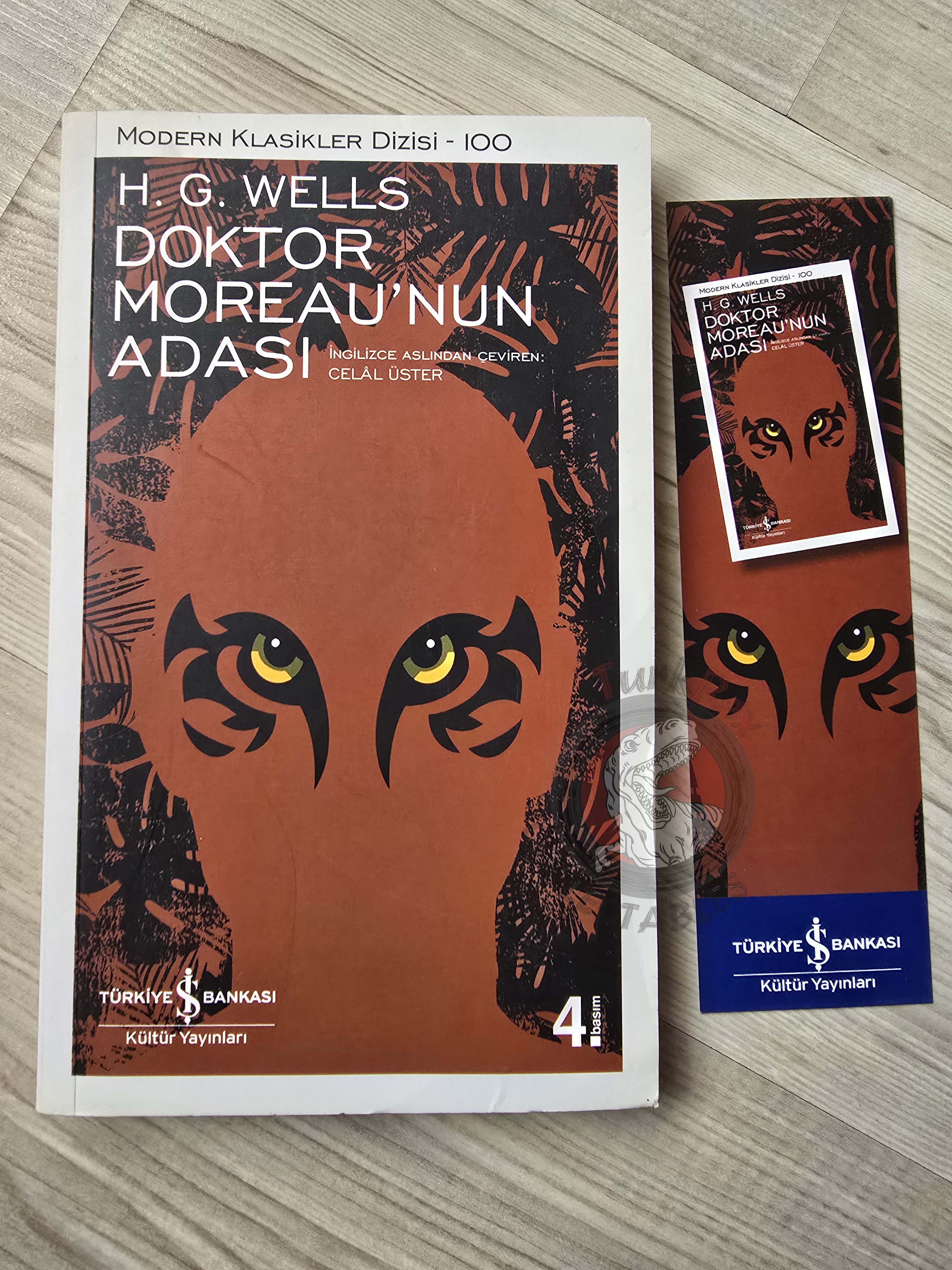 H. G. Wells – The Island of Doctor Moreau Turkish Book Turkey