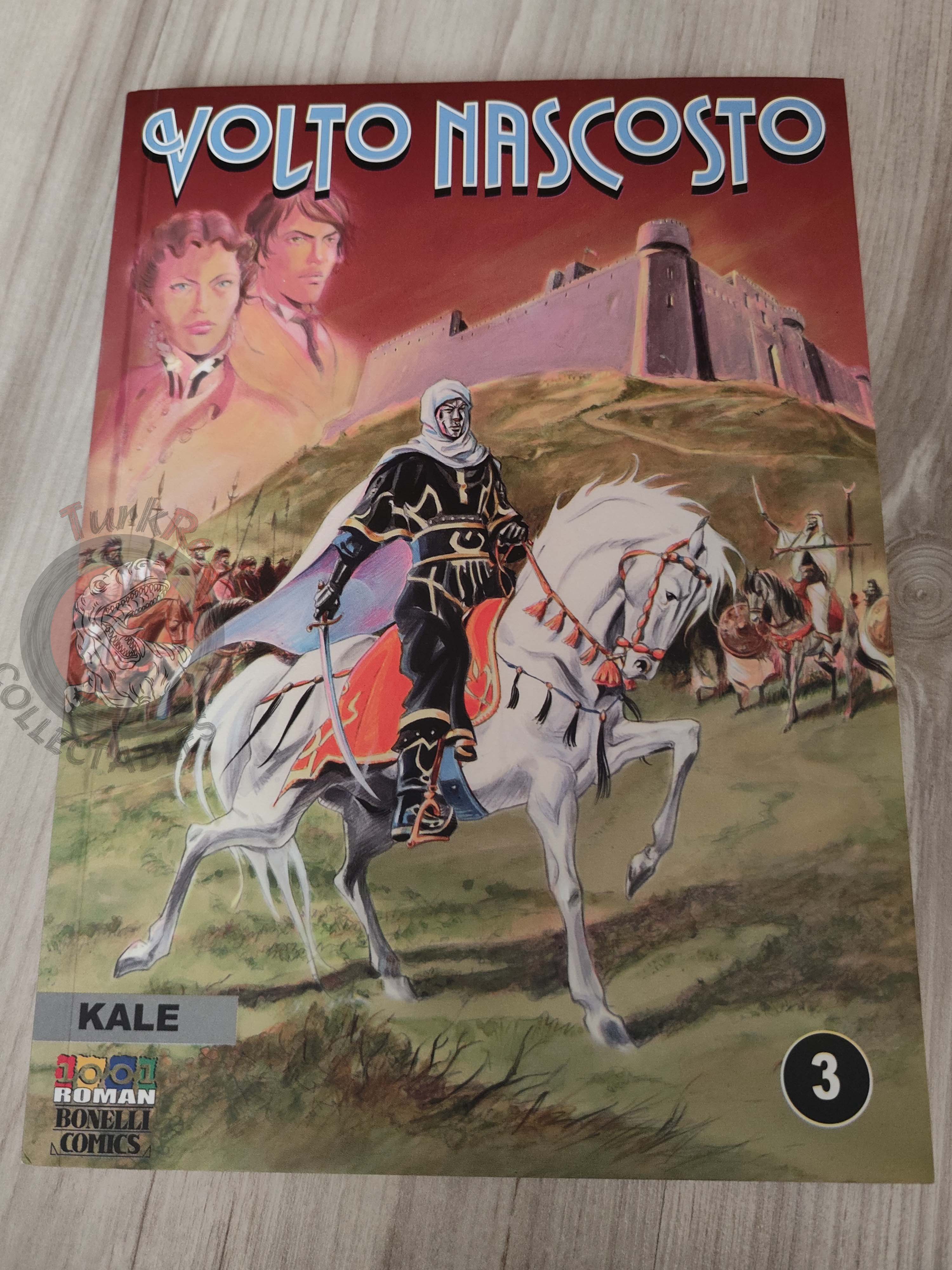 Volto Nascosto Vol #3 La fortezza Turkish Comic Turkey Bonelli #5 #6