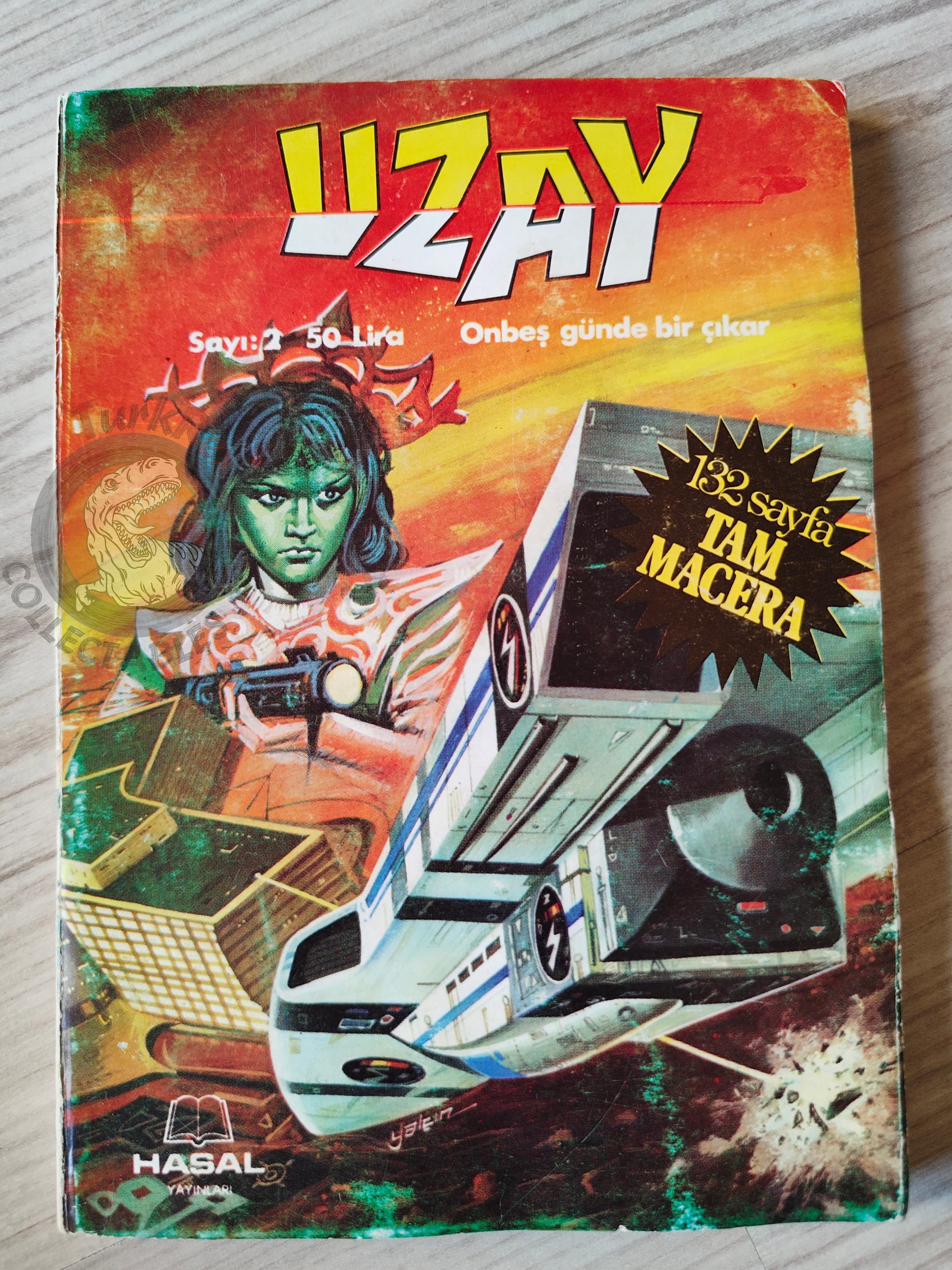 Uzay #2 1981 Turkish Comic Turkey Space Science Fiction
