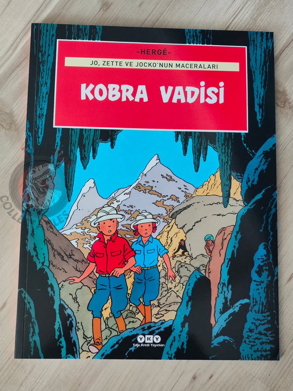 Jo, Zette and Jocko – The Valley of the Cobras Turkish Comic Turkey Herge